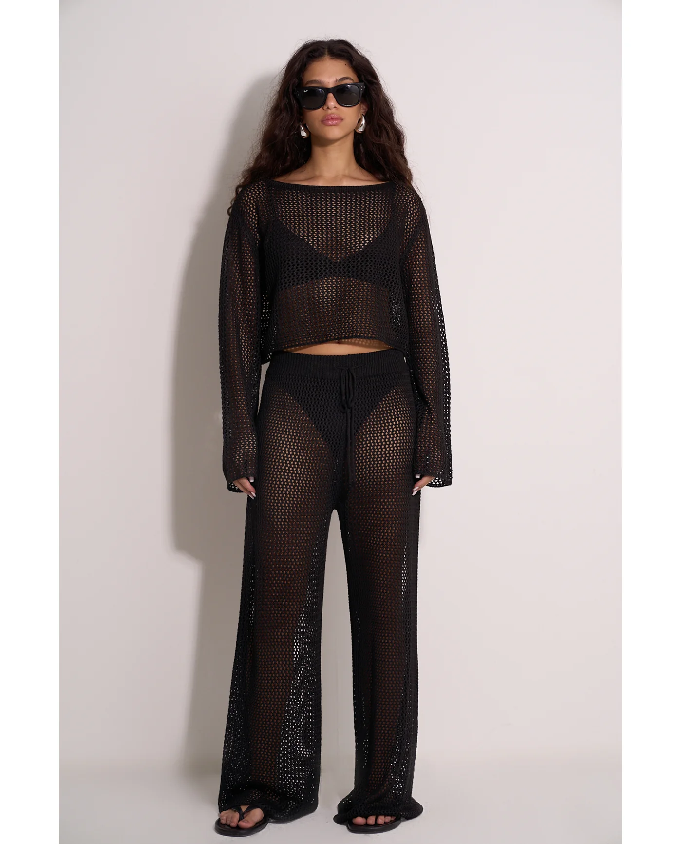 Anna Two Crochet Beach Pants - Image 2
