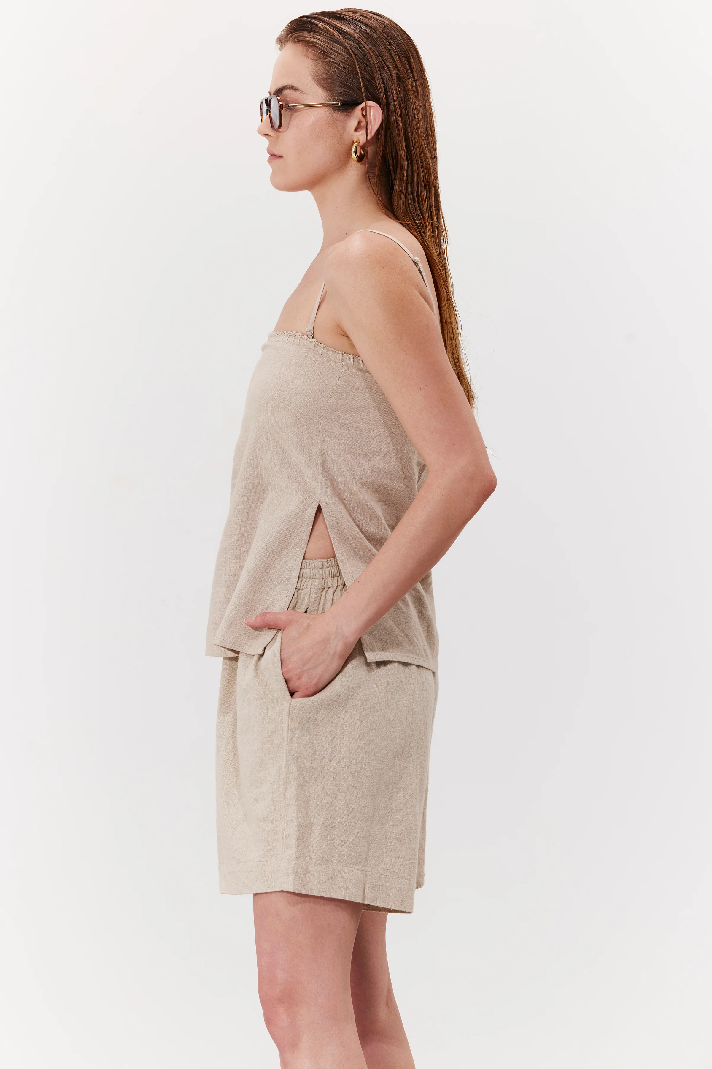Bali Escape Bandeau Top Cover-Up-Natural - Image 5