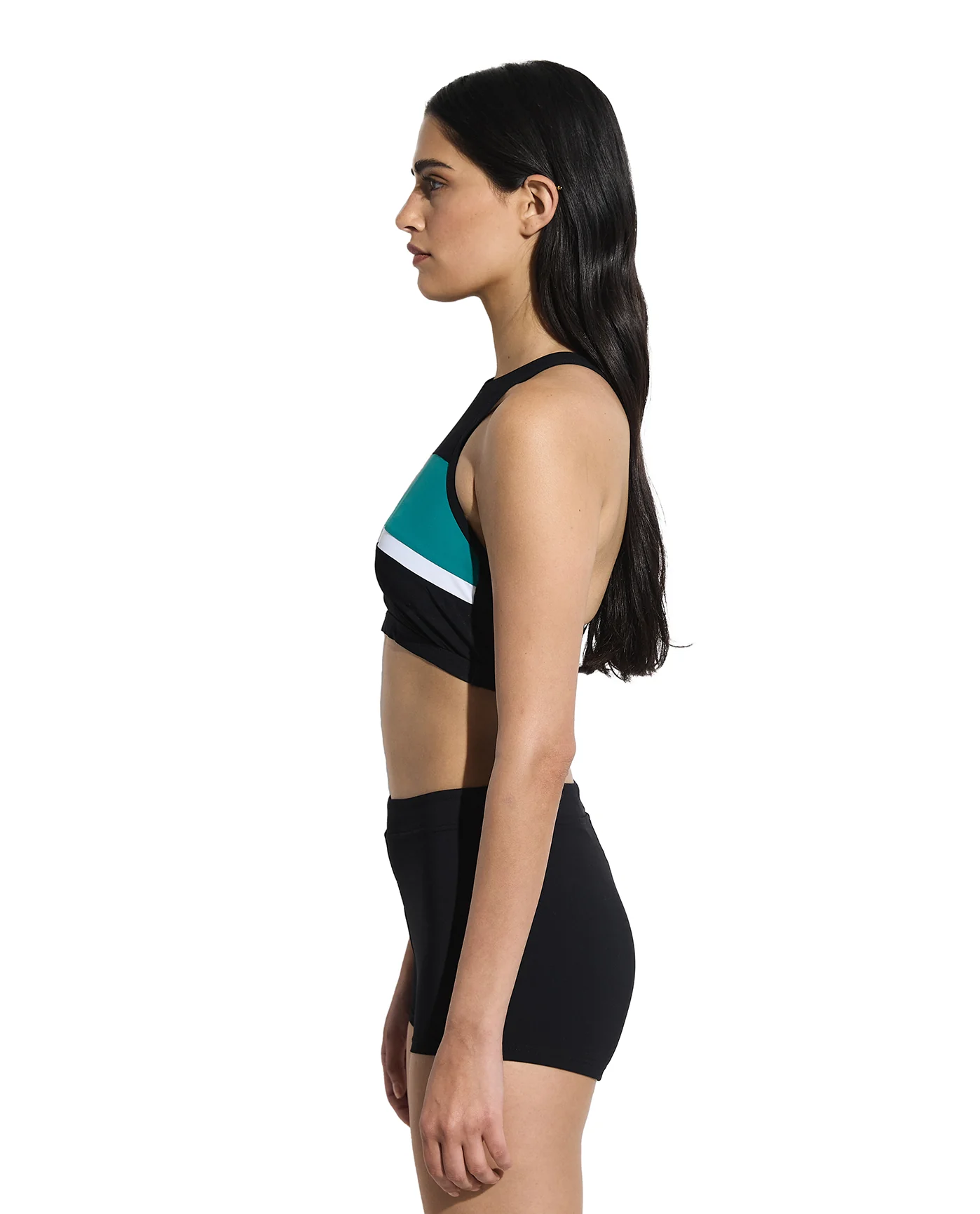 Aqua Chic High Neck Bikini Top - Image 3
