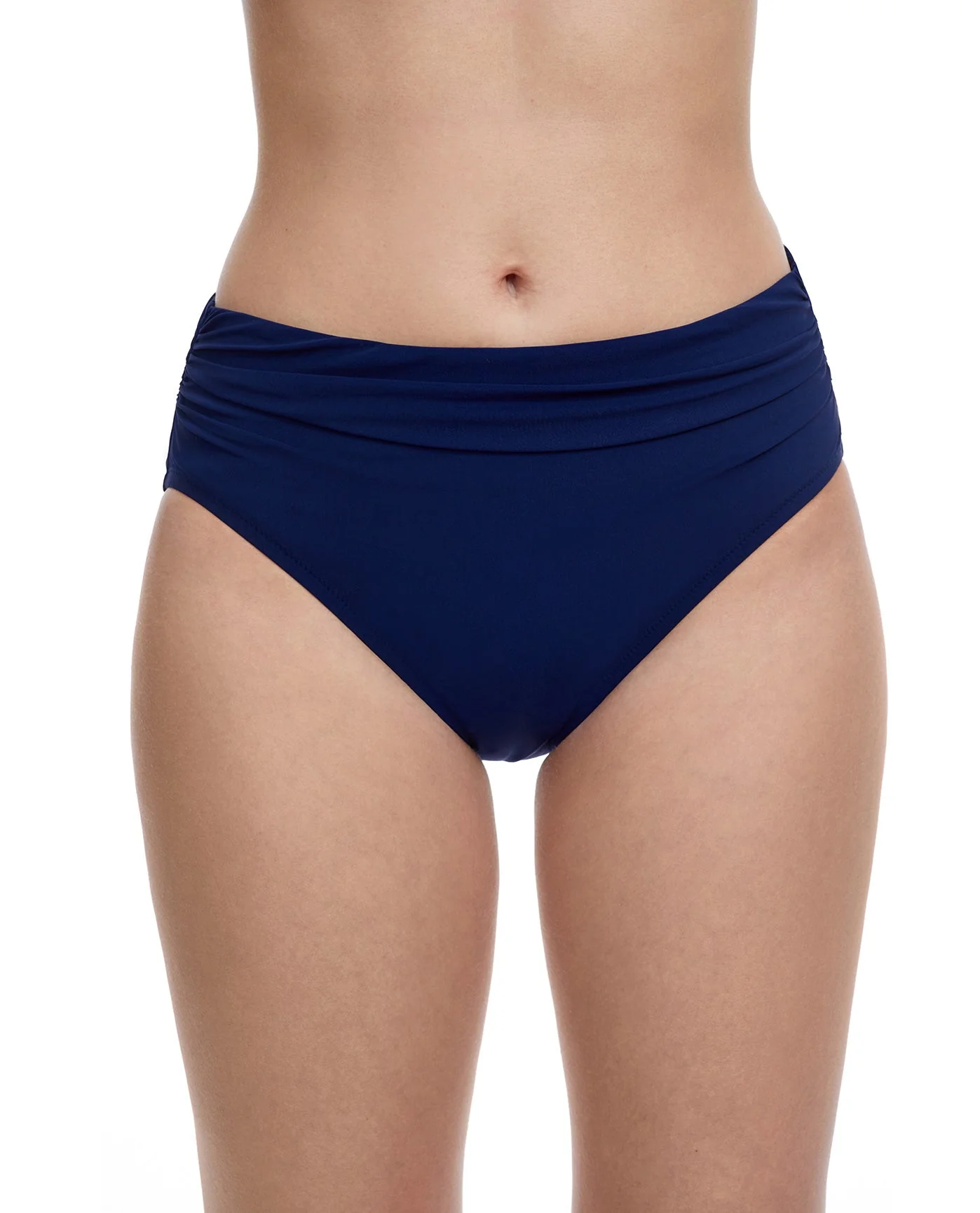 Tutti Frutti Shirred Mid Rise Swim Bottom