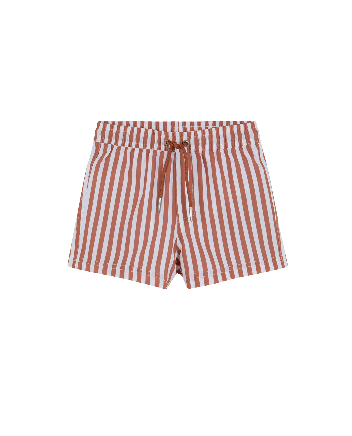 Boys 2 Match Drawstring Swim Shorts - Wh/terraco