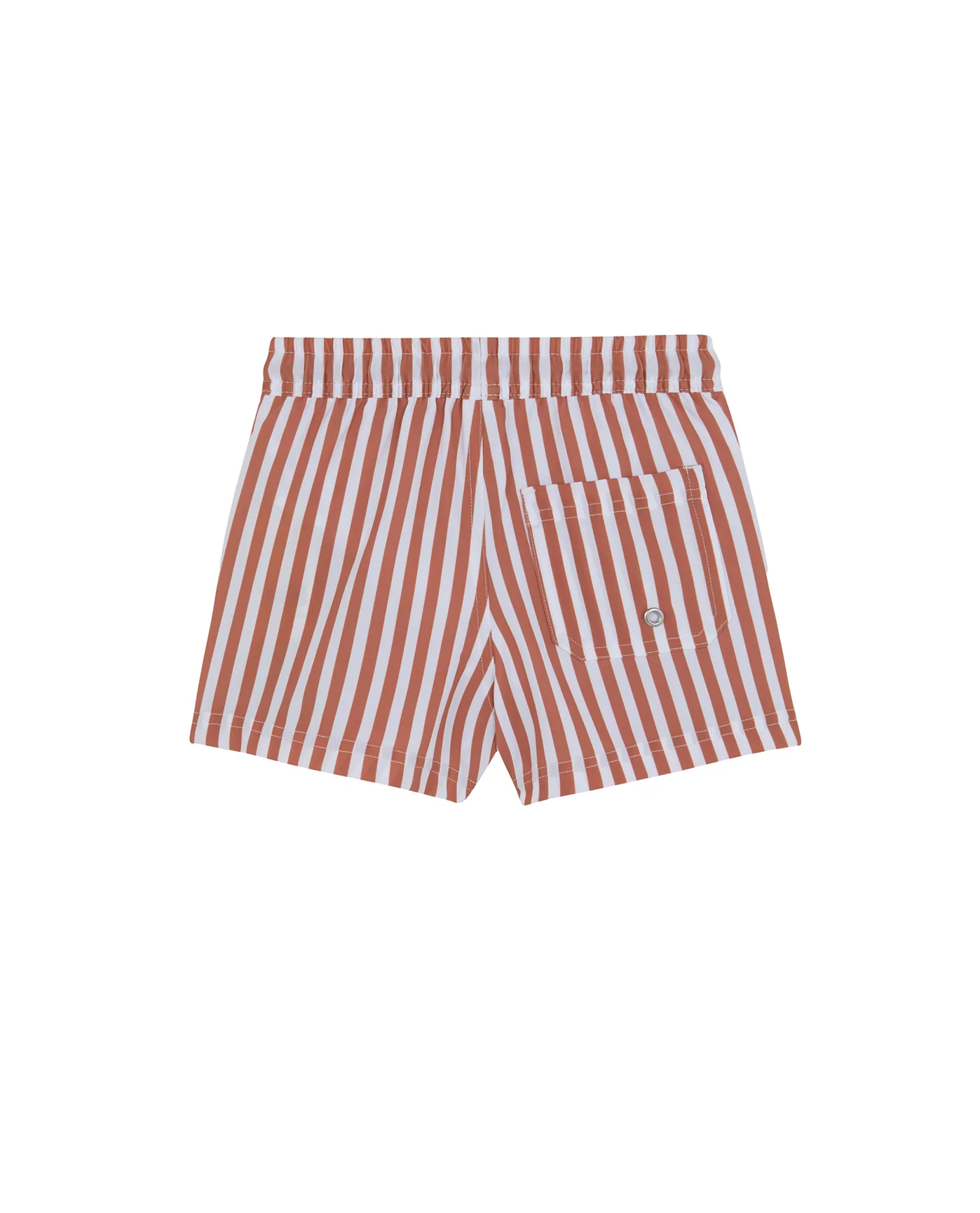 Boys 2 Match Drawstring Swim Shorts - Wh/terraco - Image 2