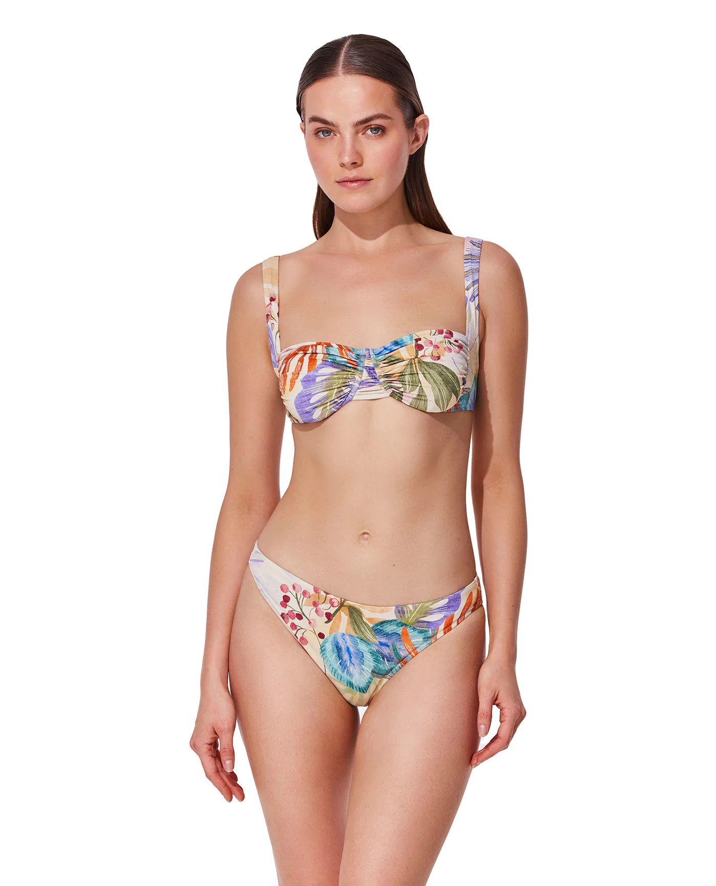 Cherry Blossom Underwire Bikini Top -Multi - Image 4