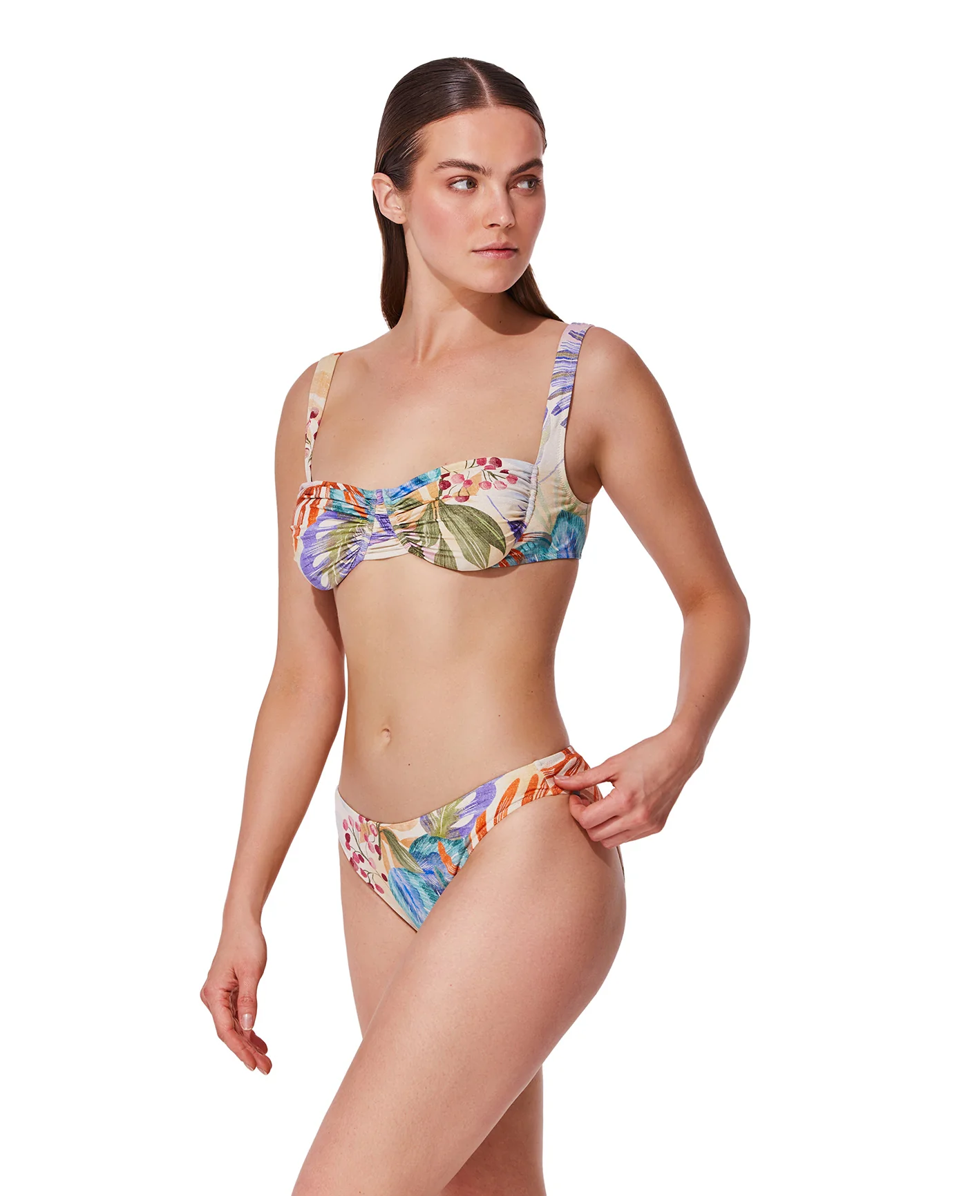 Cherry Blossom Underwire Bikini Top -Multi - Image 6