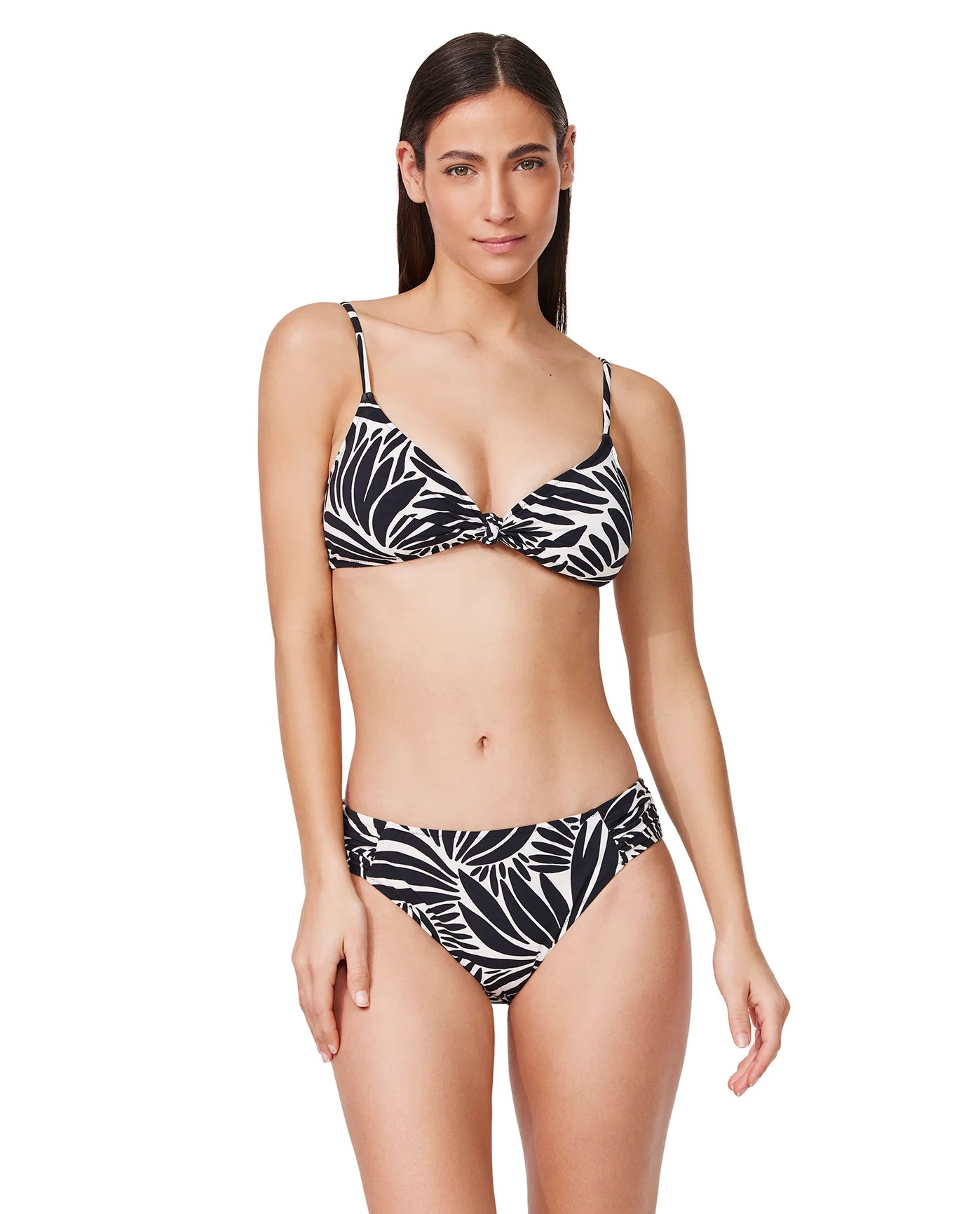 Comeback Bikini Top-Blk/wh - Image 4