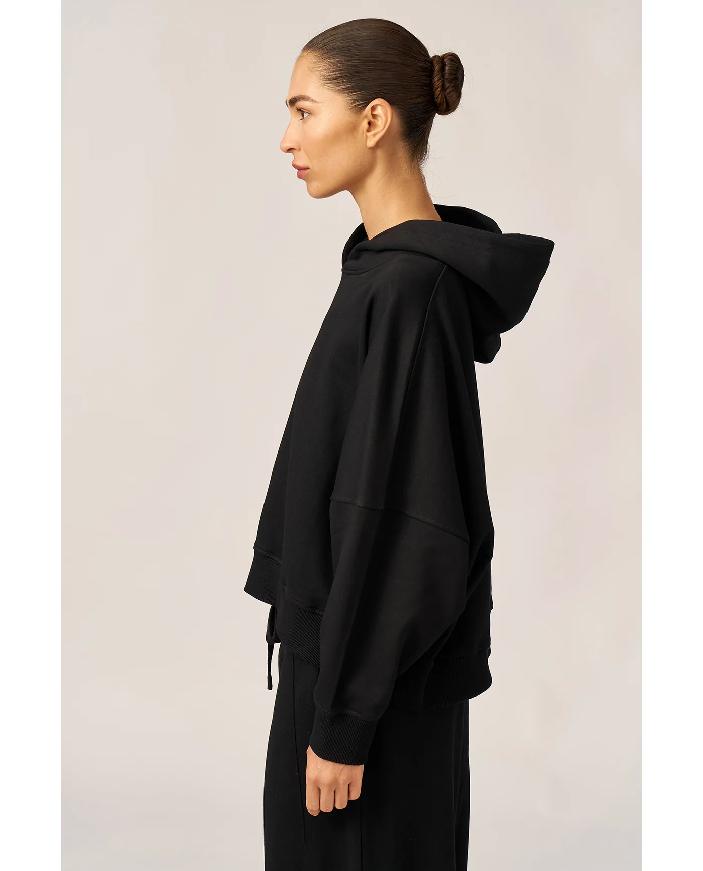 Cozy Coast Airport Hooded Sweatshirt -Black - Image 3