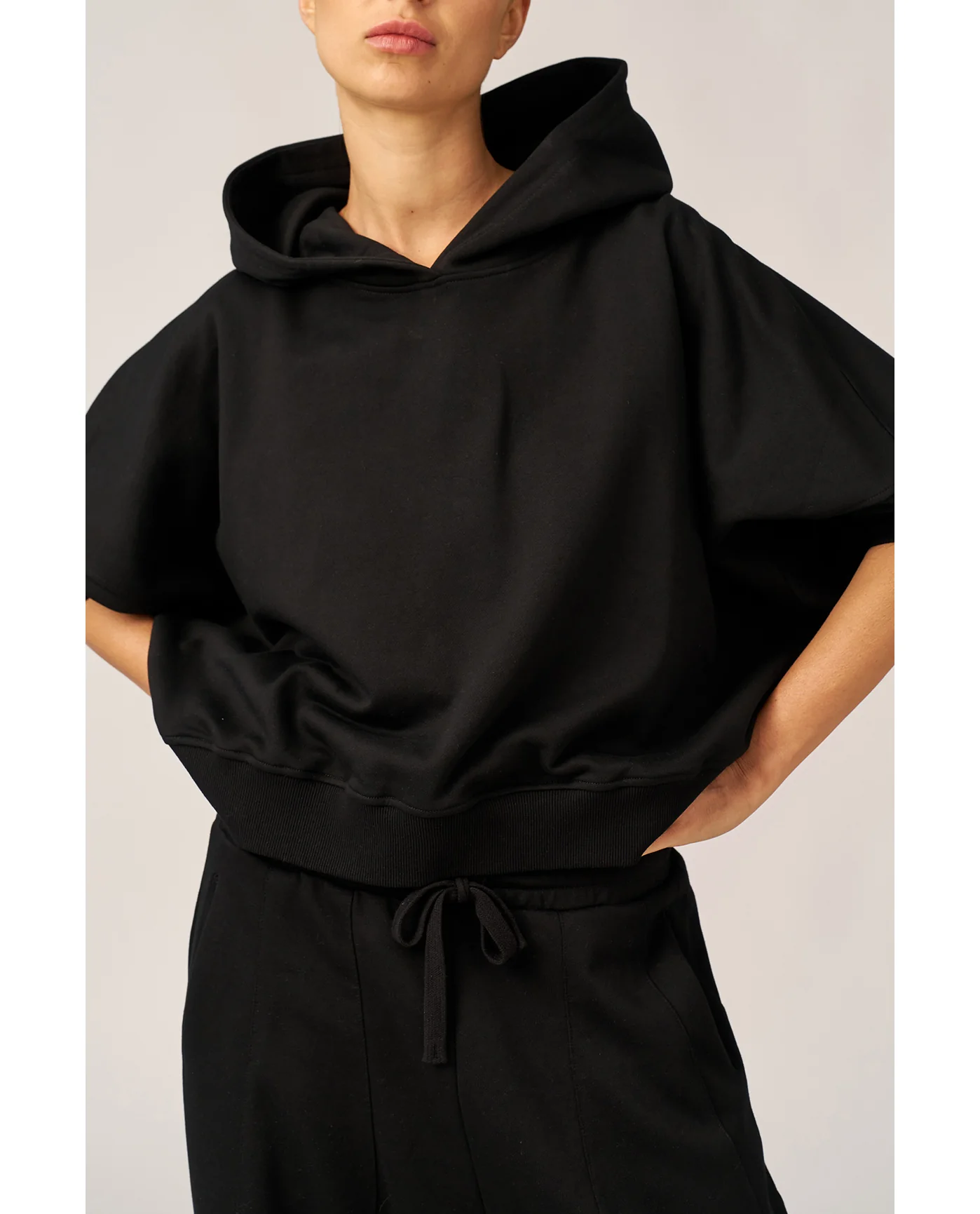 Cozy Coast Airport Hooded Sweatshirt -Black - Image 4
