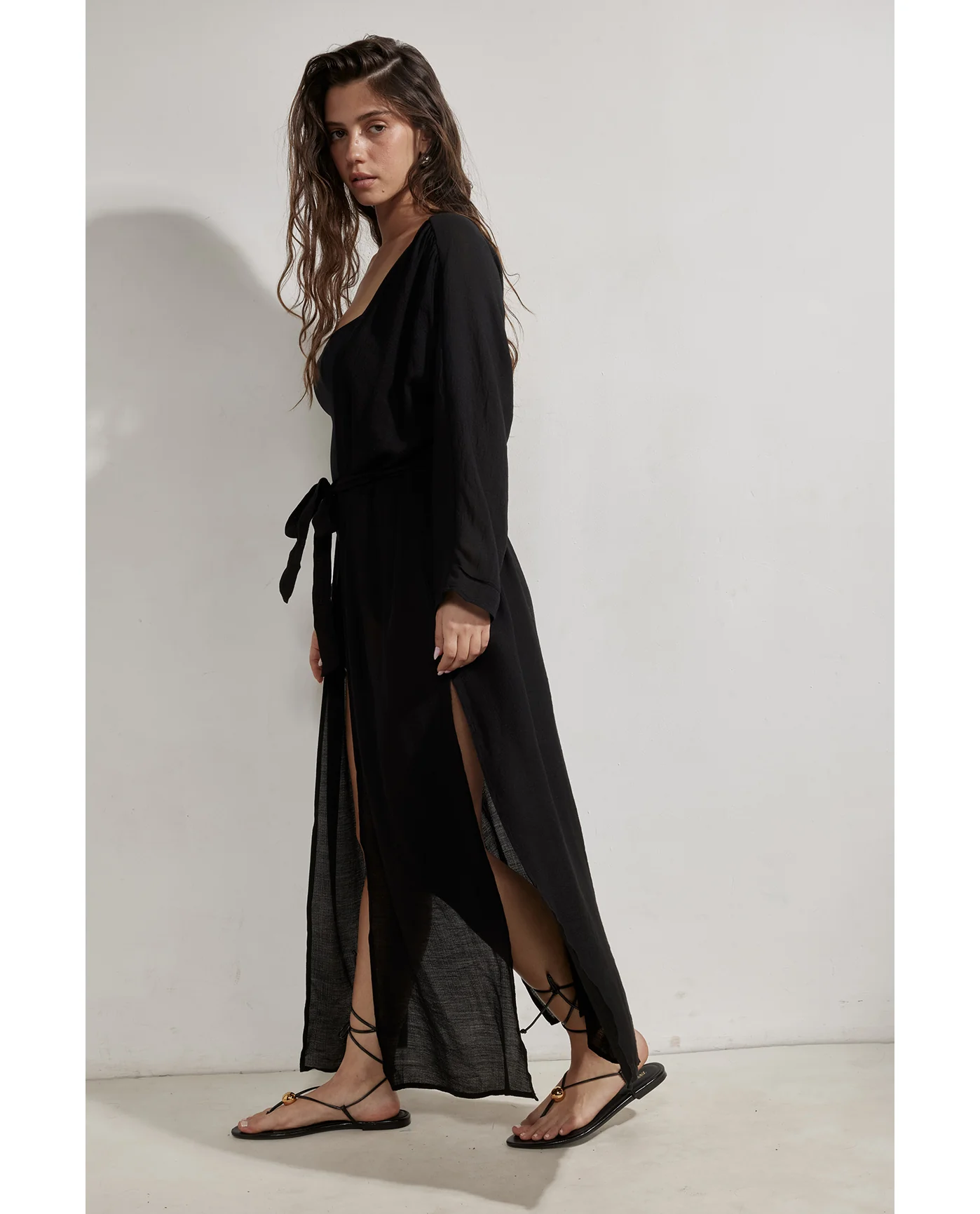 Dreamer Robe Cover-Up-Black - Image 3