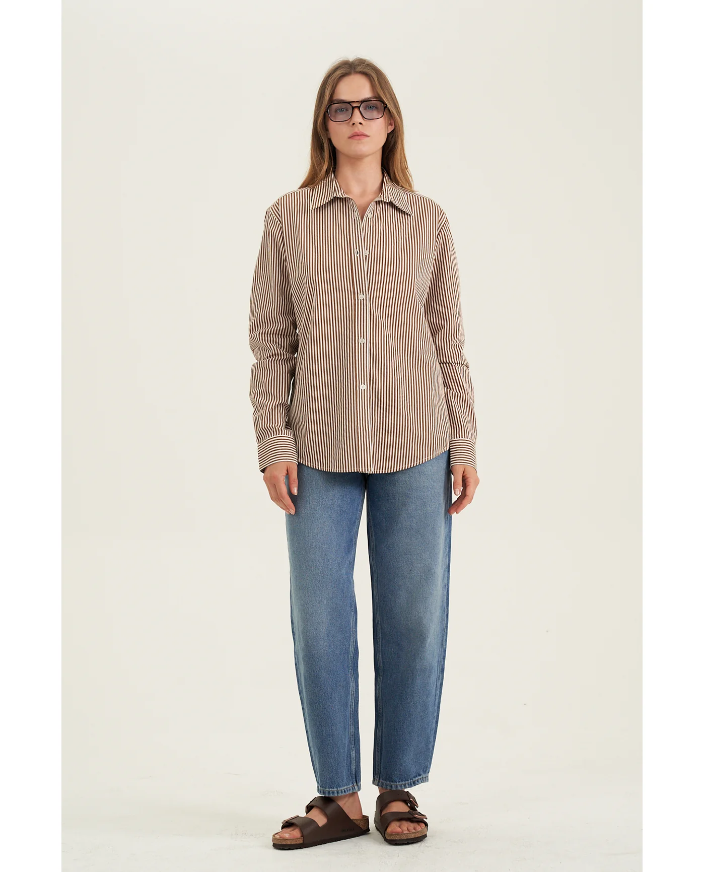 Fitted Cotton Button-Down Shirt - Image 2