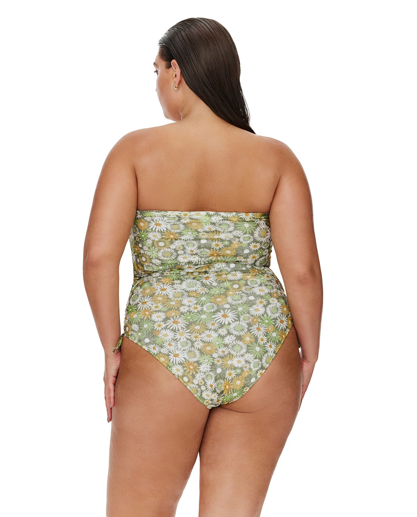 Gardenia Bandeau One Piece-Multi/grn - Image 5