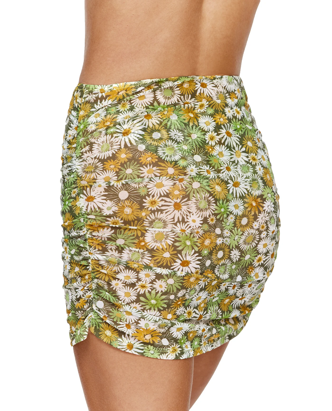 Gardenia Mesh Skirt Cover-Up -Multi/grn - Image 2