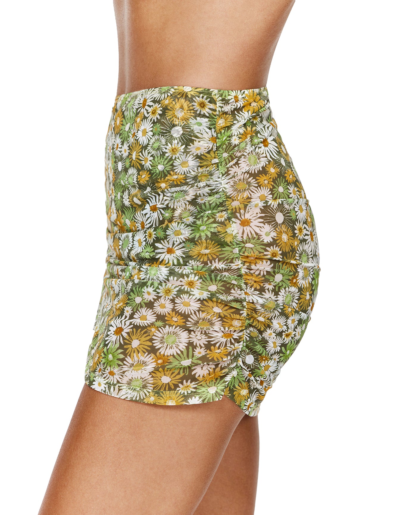 Gardenia Mesh Skirt Cover-Up -Multi/grn - Image 3