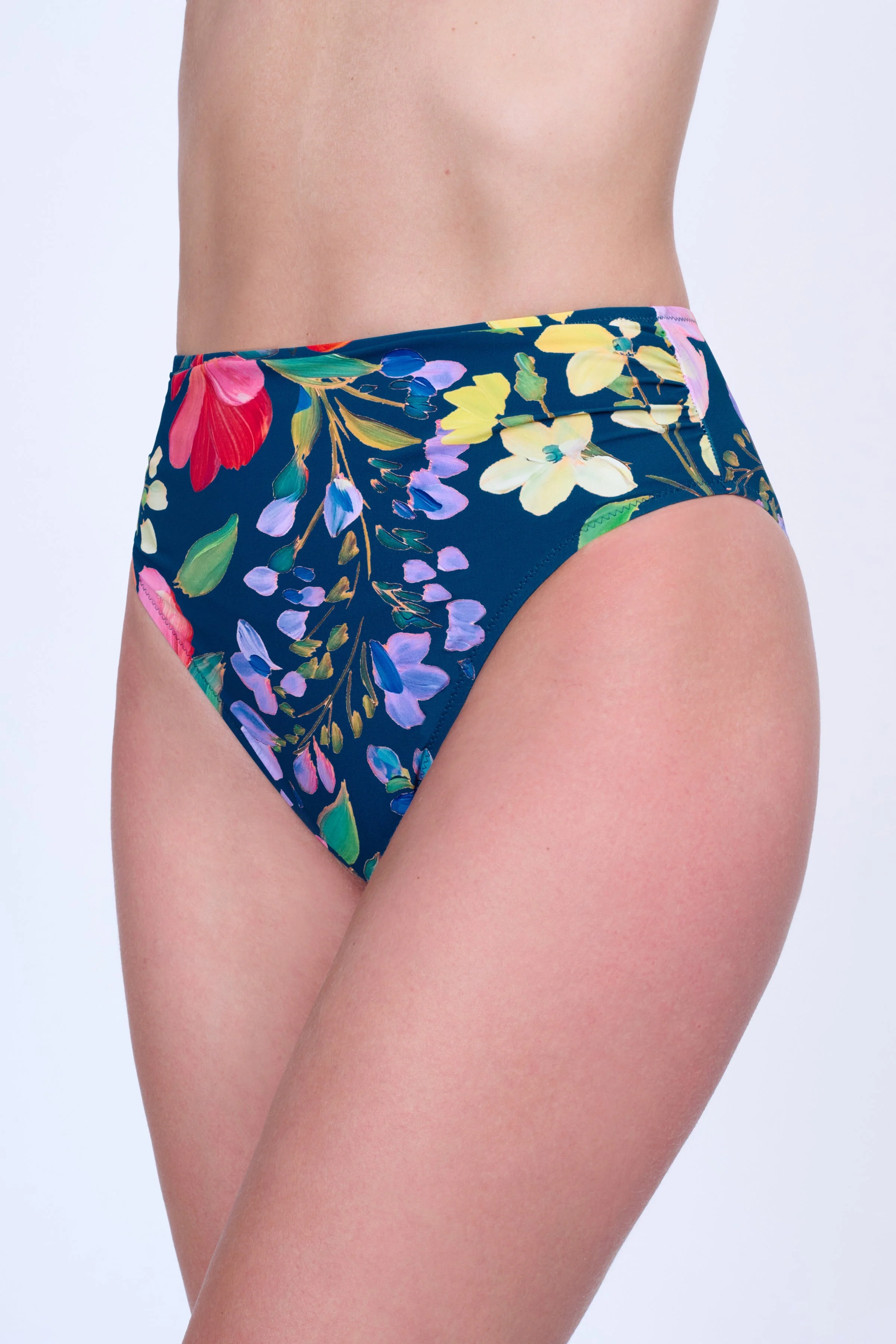 Garden Dream High Waist Bikini Bottom - Image 2