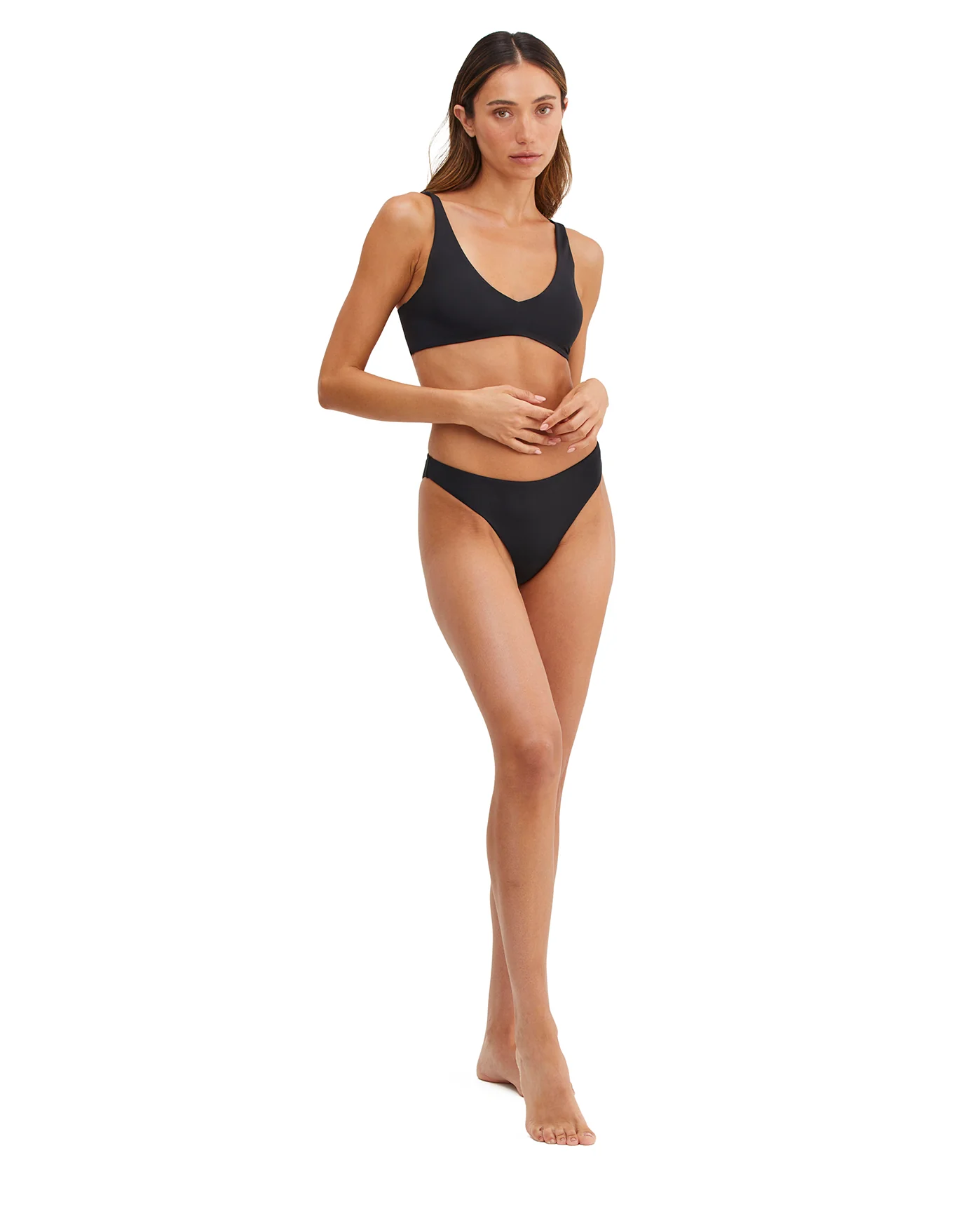 Kaia Reversible V Neck Bra Bikini Top