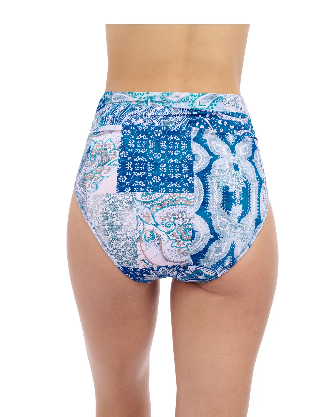 Karma Shirred High Waist Swim Bottom - Image 2