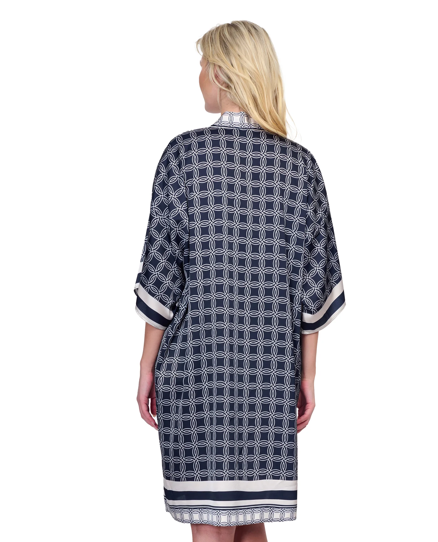 Golden Chic Belted Robe Cover Up - Image 6