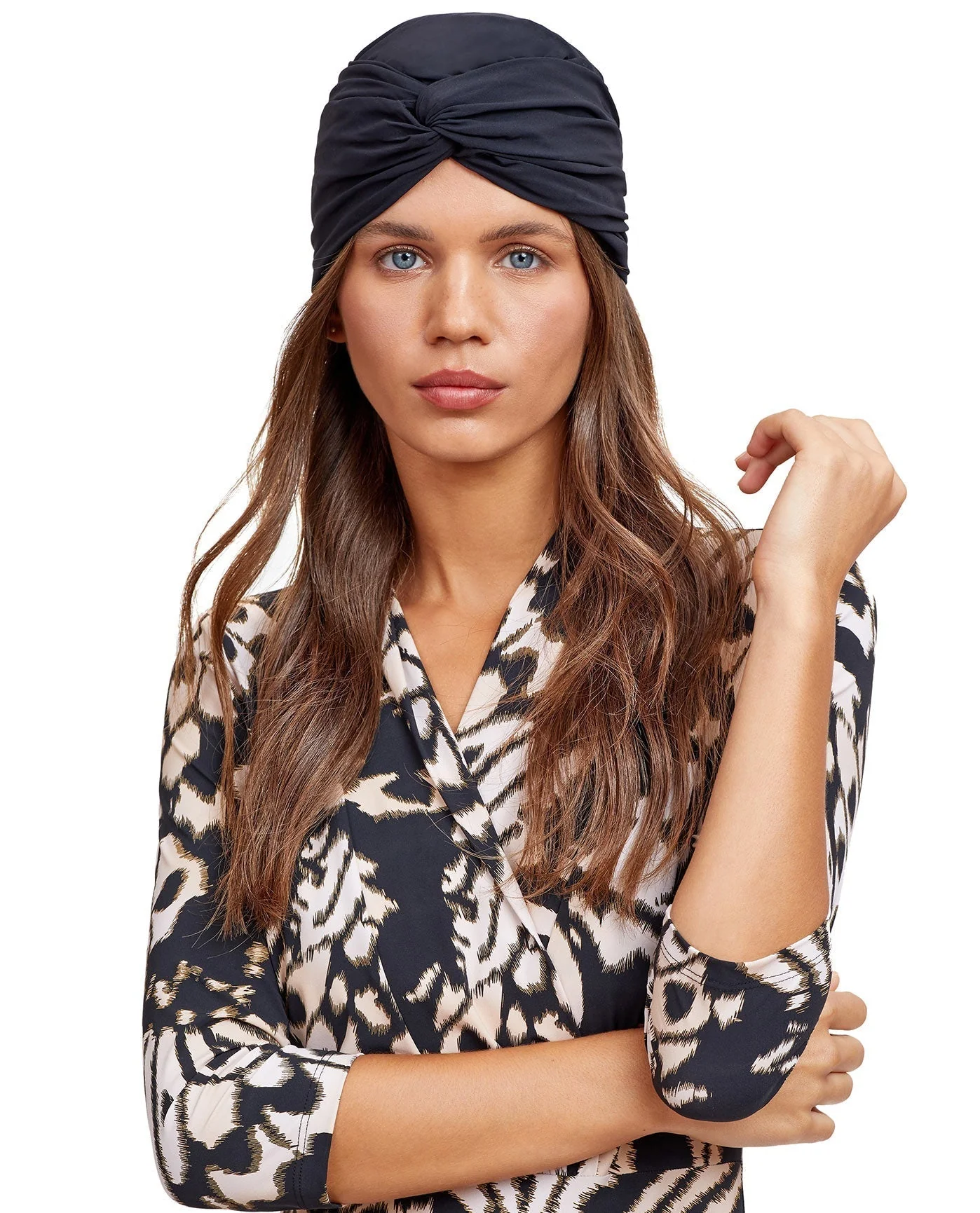 Modest Knot Swim Hair Covering