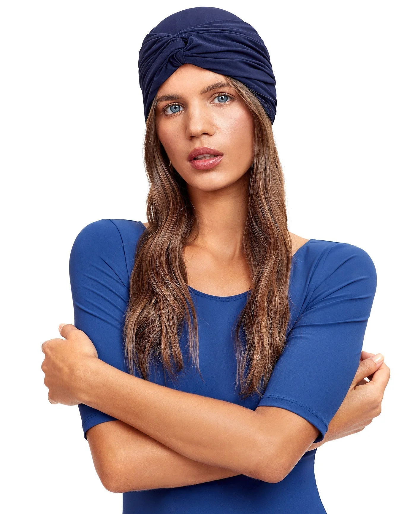 Modest Knot Swim Hair Covering