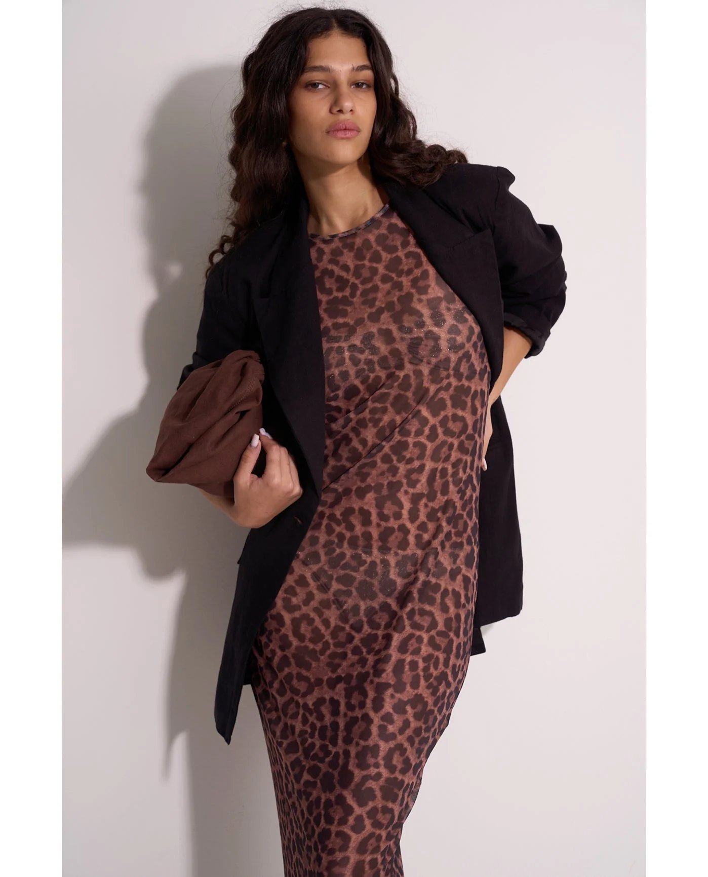 Wild Mesh Long Sleeve Dress Cover-Up - Image 5