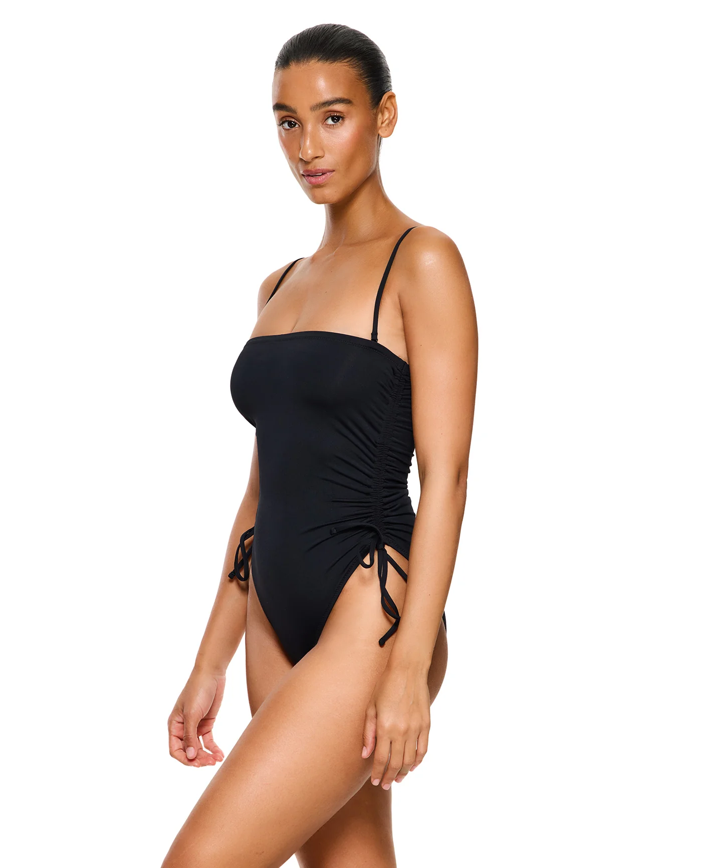 Midnight Bandeau One Piece -Black - Image 3