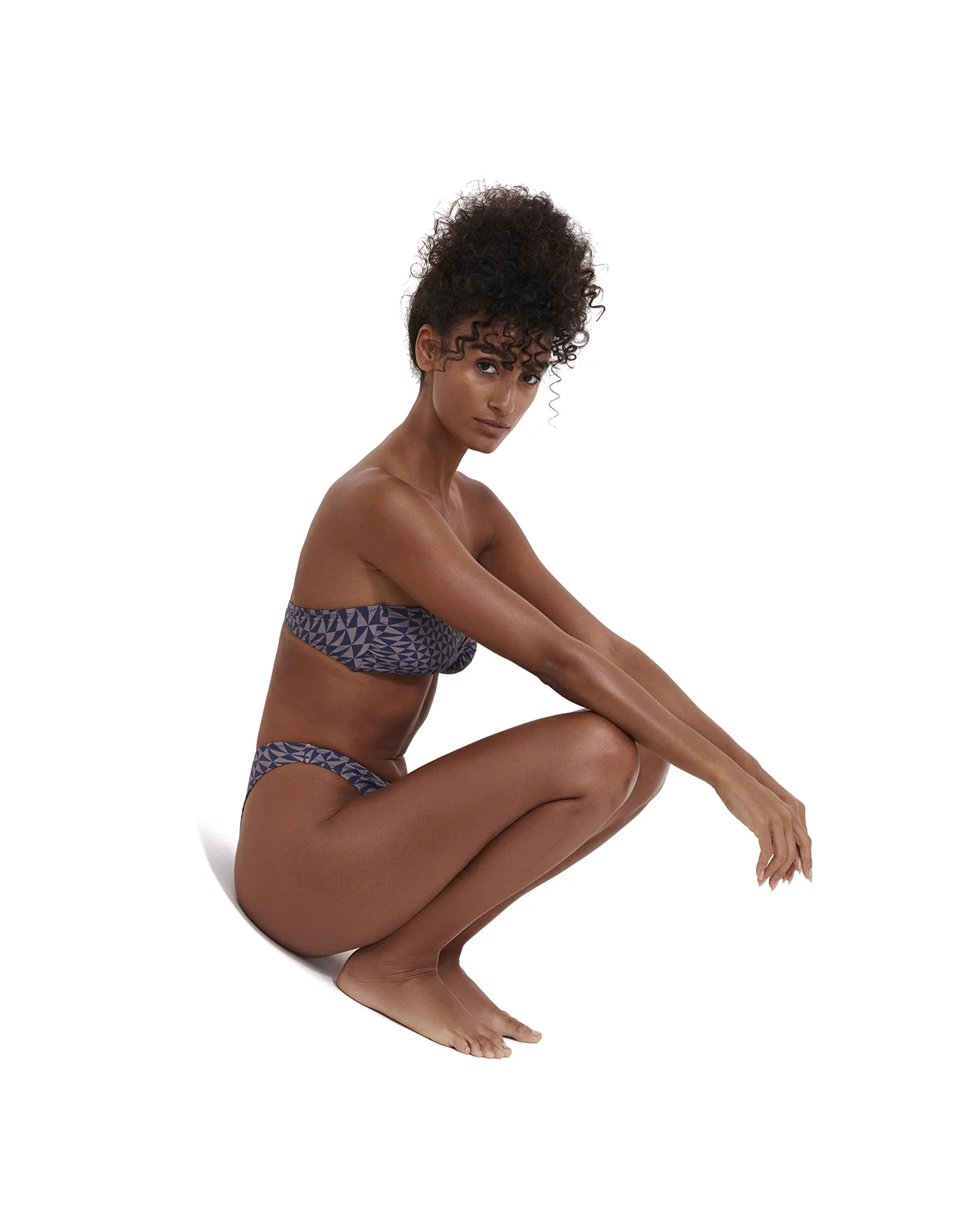 Midnight Magic Bandeau Wire Bikini Top - Image 5