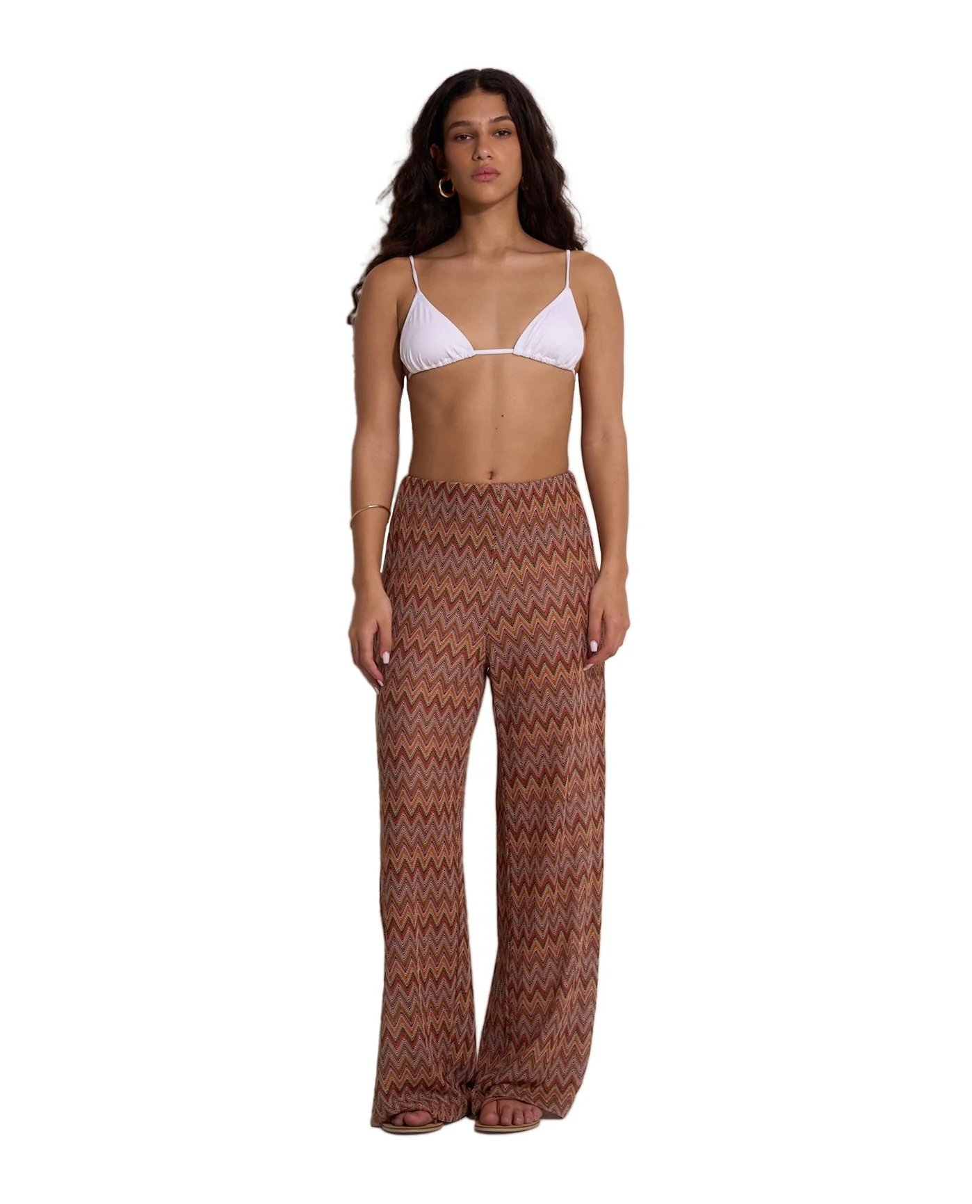 Desert Mirage High Waist Wide Leg Beach Pants