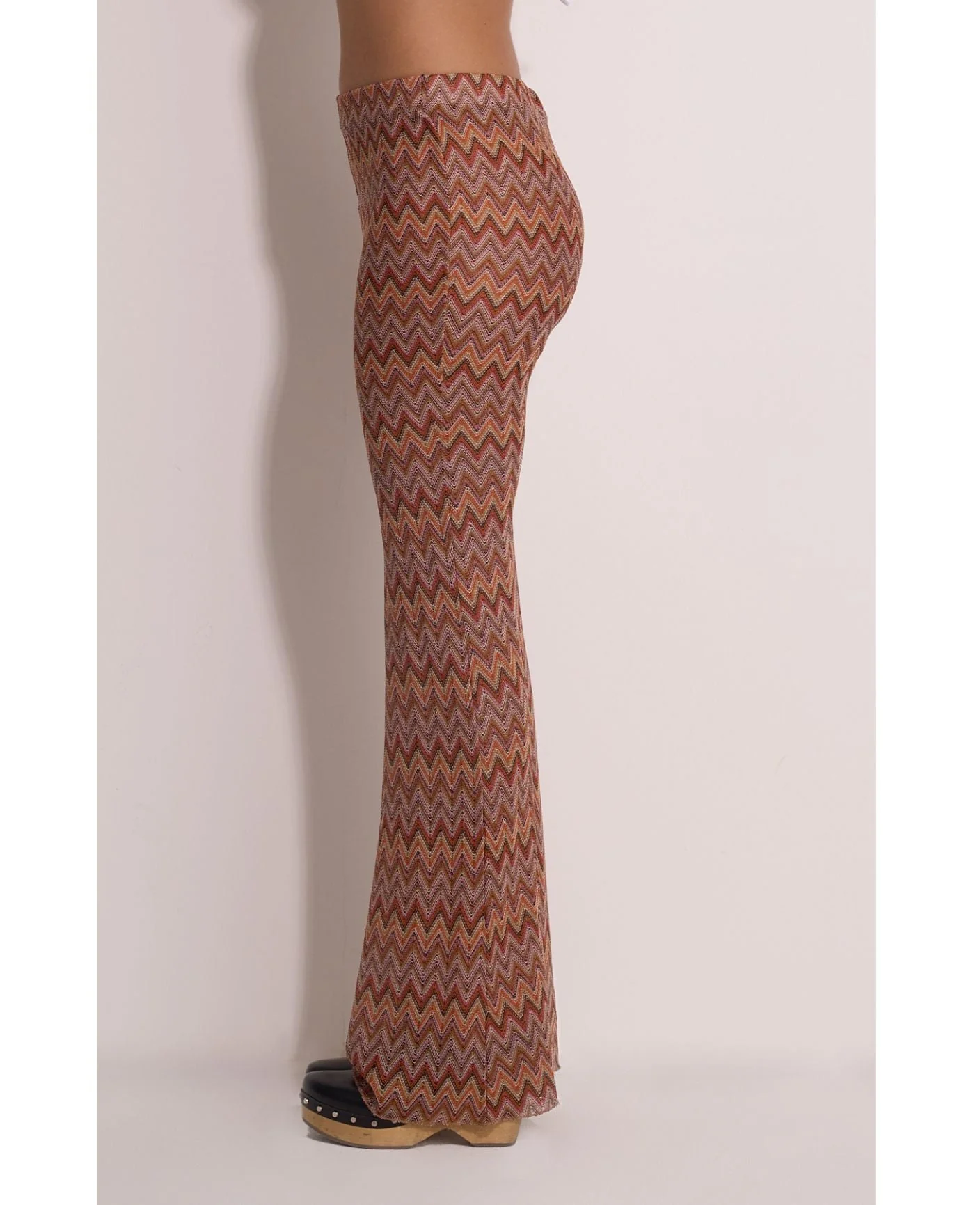 Desert Mirage High Waist Flare Beach Pants - Image 3
