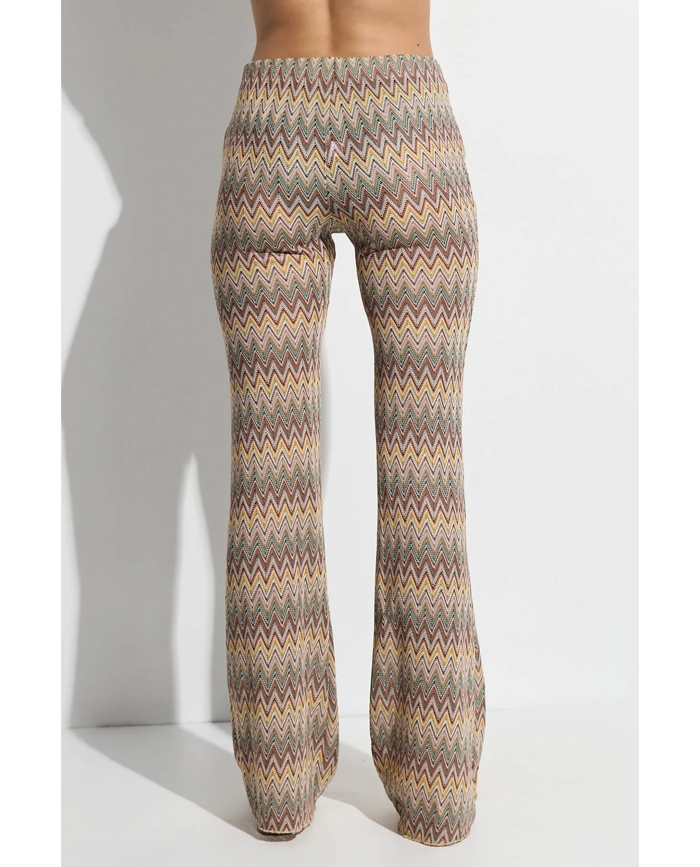 Desert Mirage High Waist Flare Beach Pants - Image 4