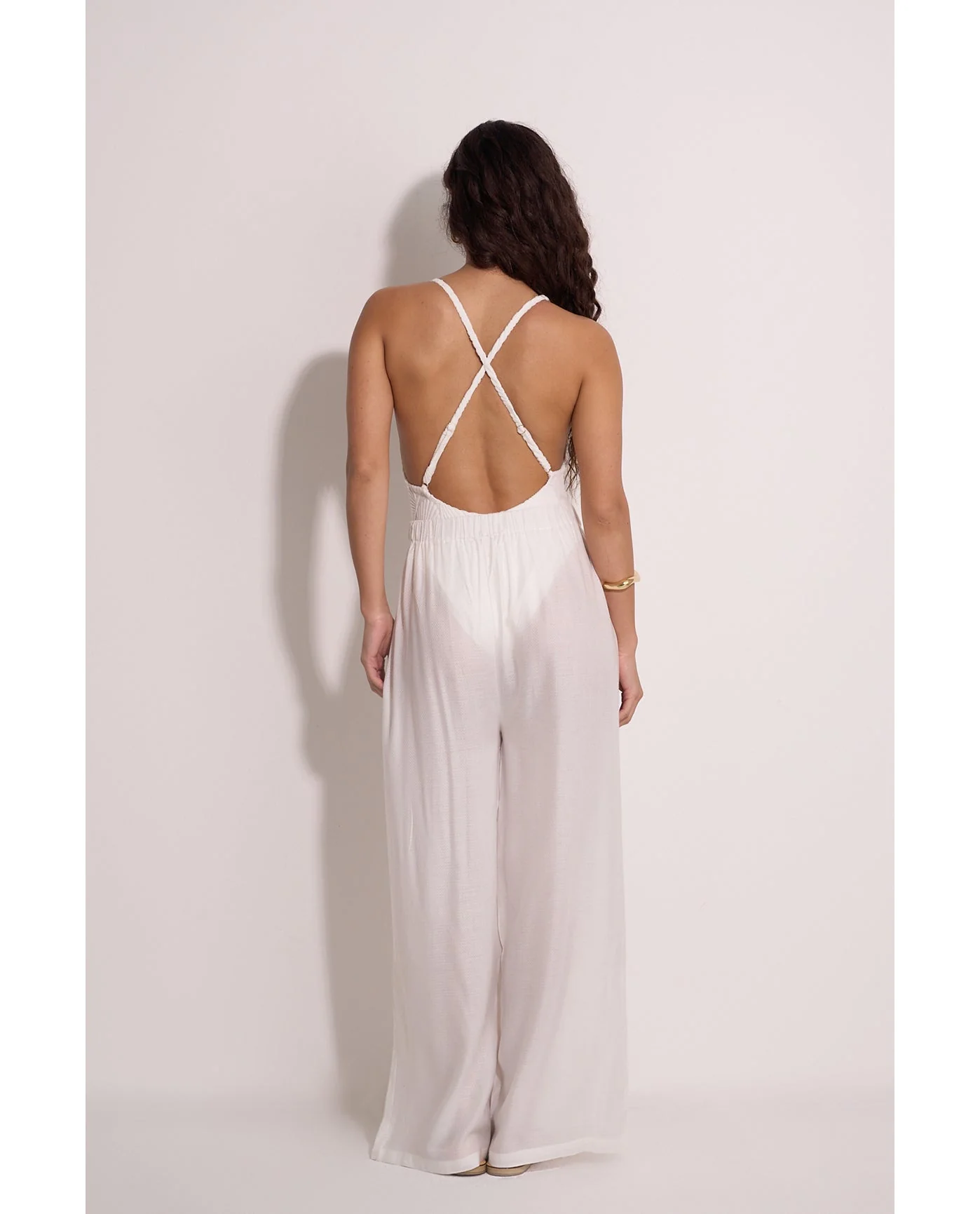 Satin Shore High Waist Beach Pant Cover-Up - Image 4