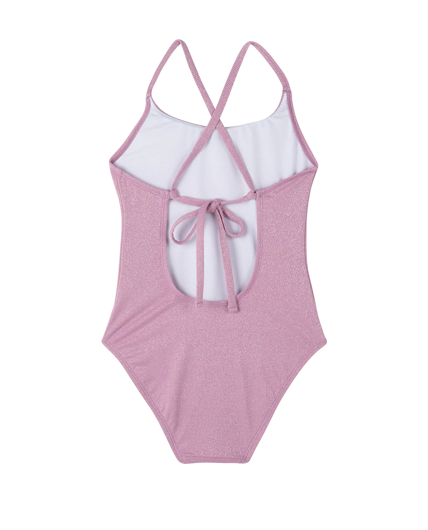 Sparkles Criss Cross Tie Back One Piece - Image 2