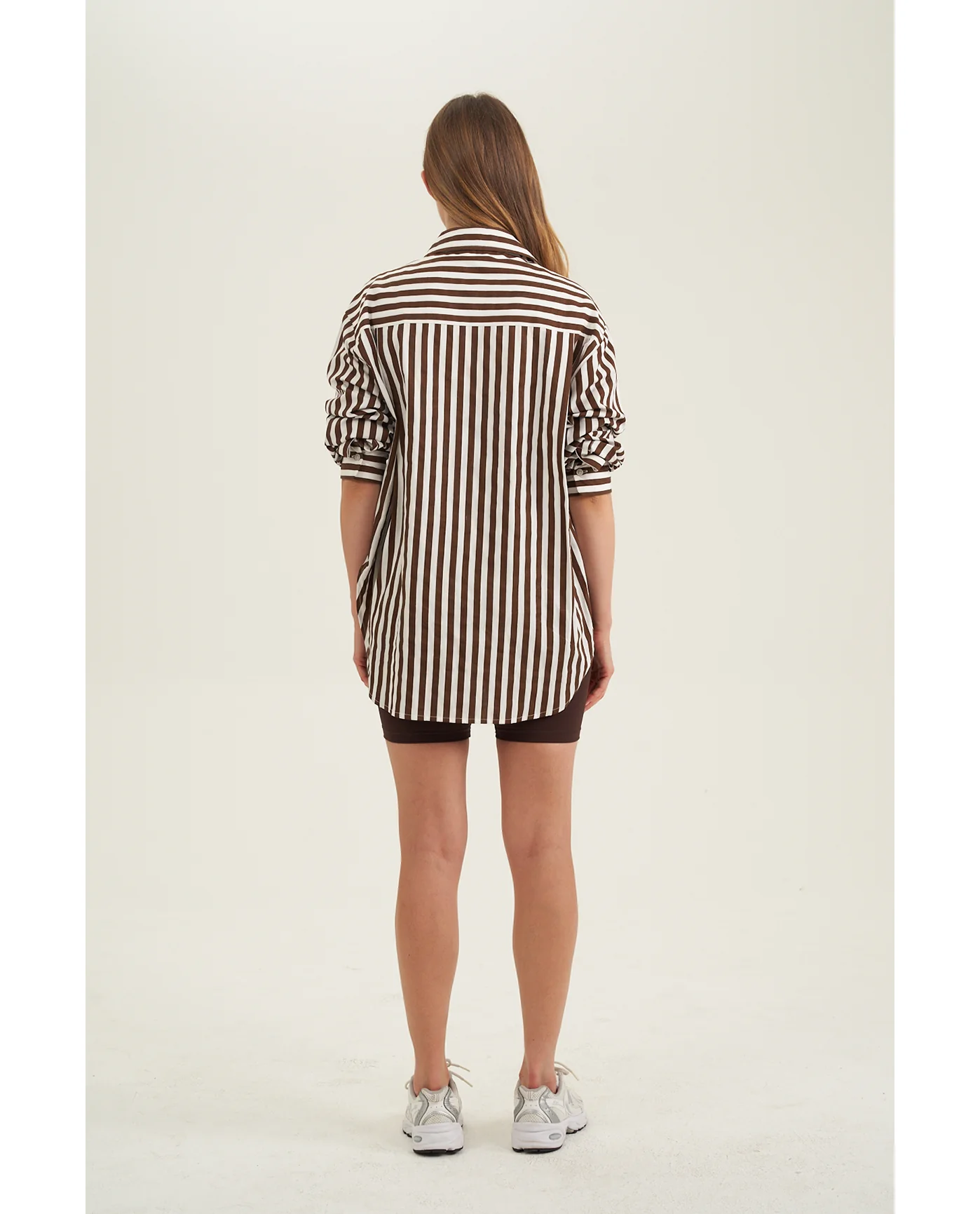 Oversized Cotton Button-Down Shirt - Image 3