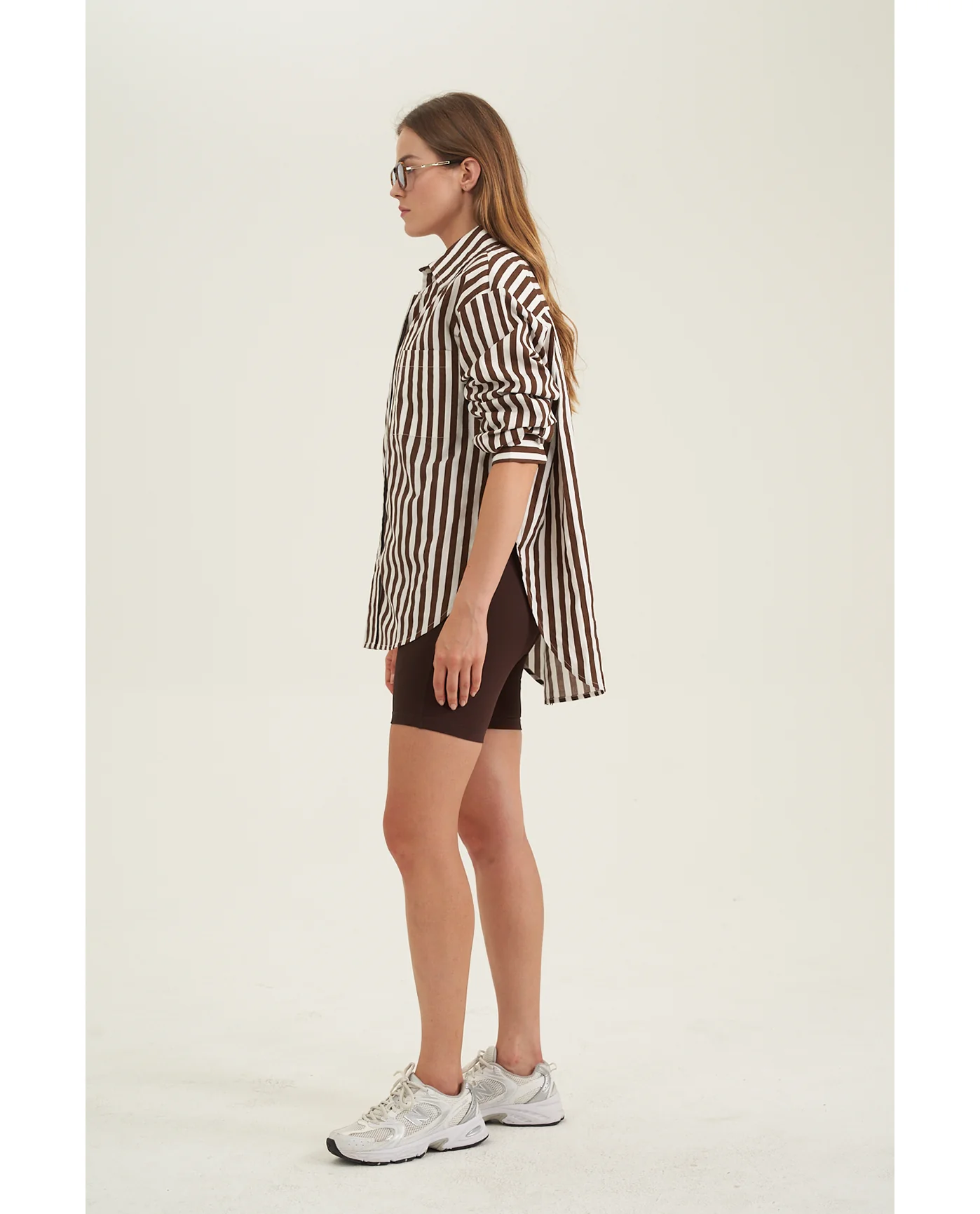 Oversized Cotton Button-Down Shirt - Image 4
