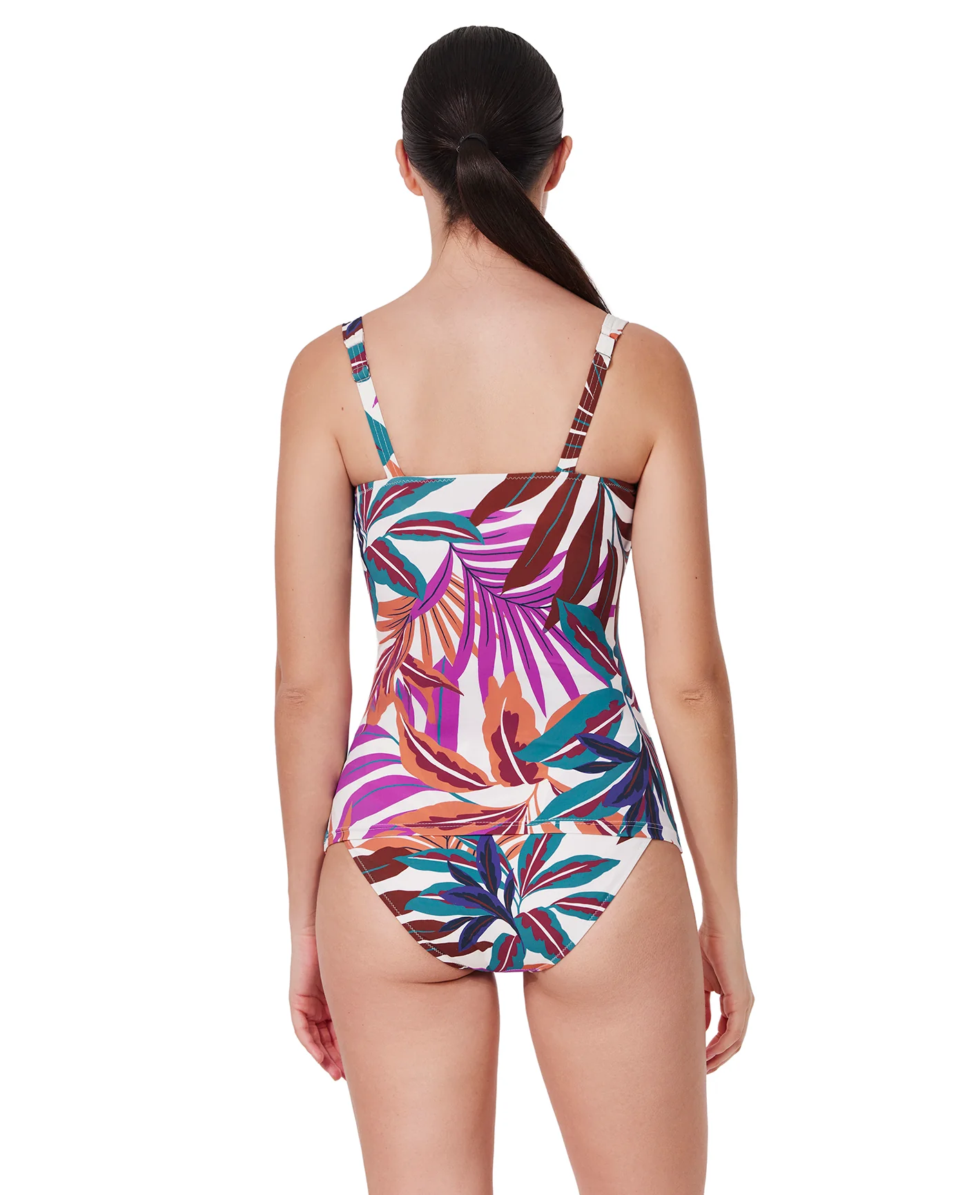 Plantopia D-Cup Tankini Top-Multi - Image 2