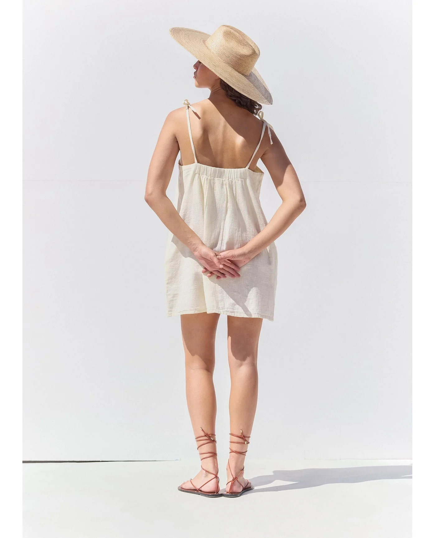 Terra Square Neck Mini Dress Cover-Up - Image 2