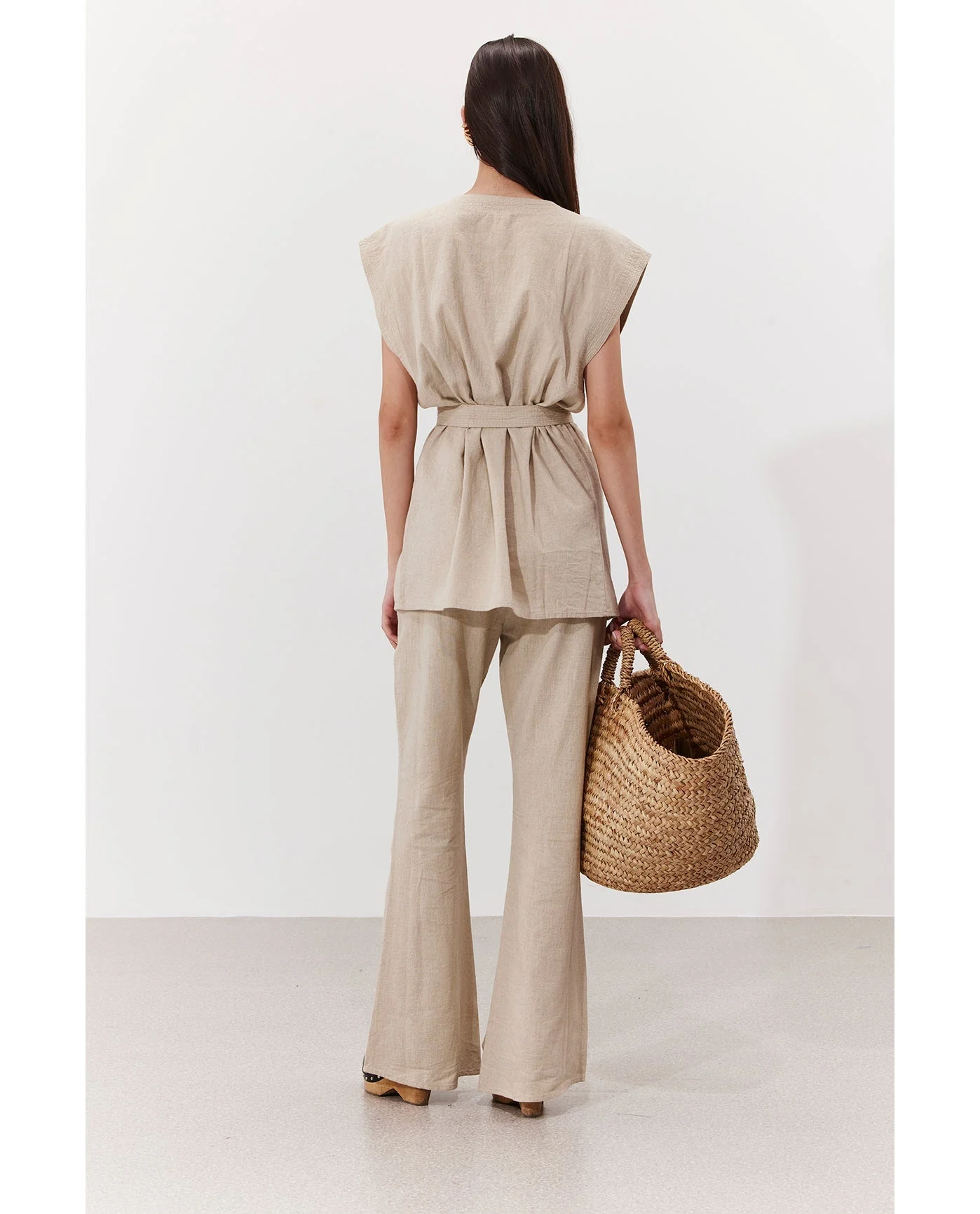 Terra Sleeveless Vest Cover-Up - Image 6