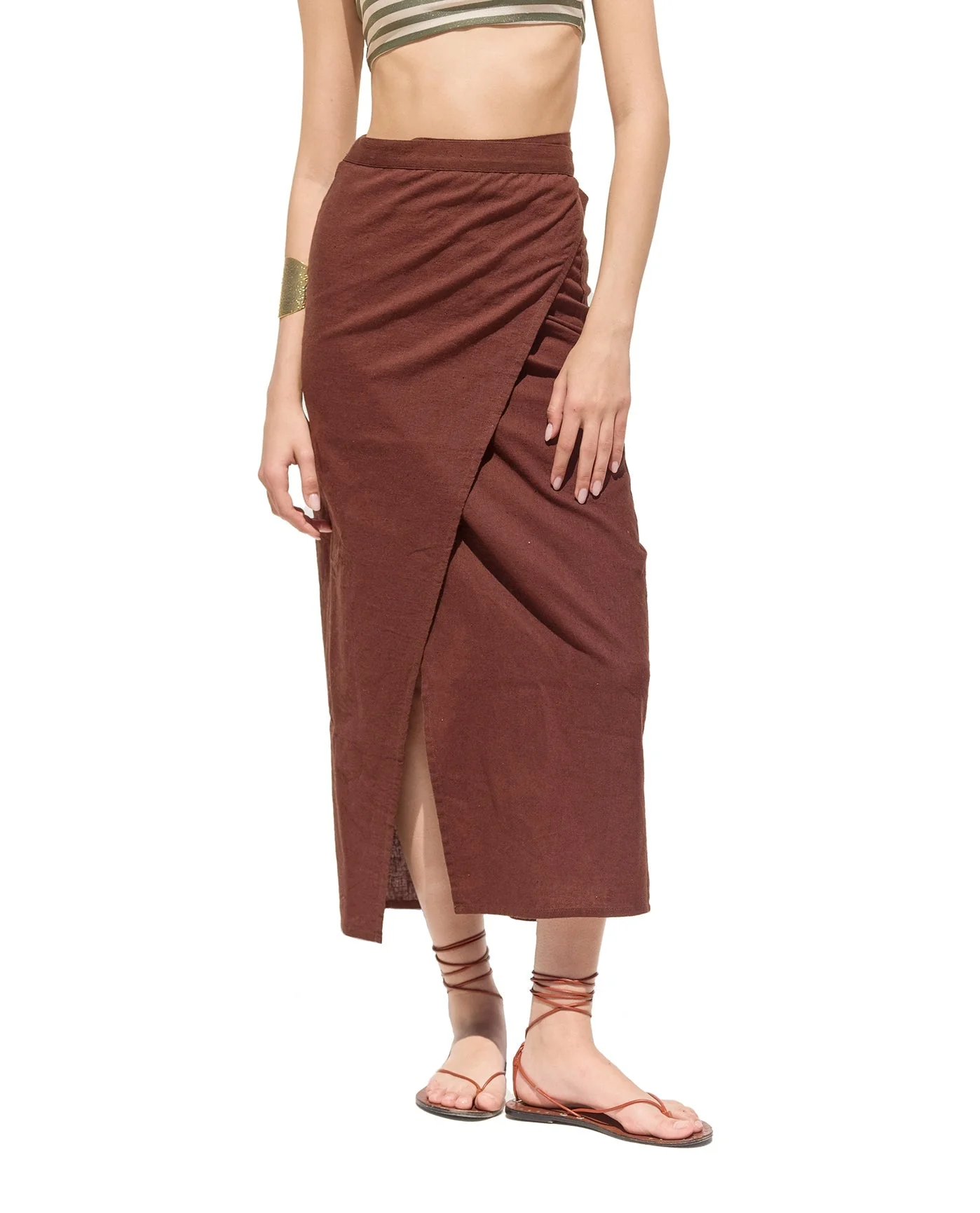 Terra Sarong Style Wrap Skirt Cover-Up