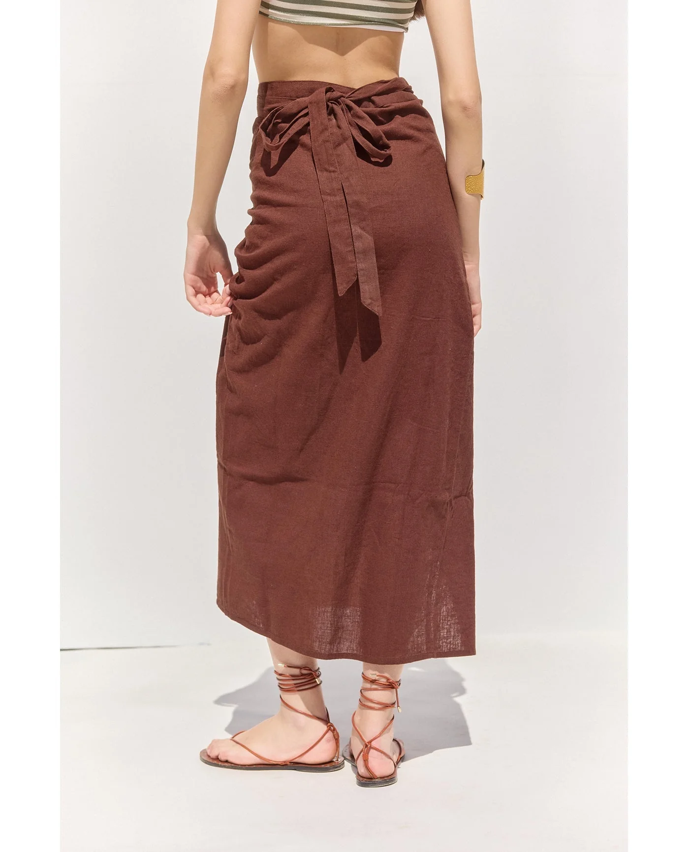 Terra Sarong Style Wrap Skirt Cover-Up - Image 2