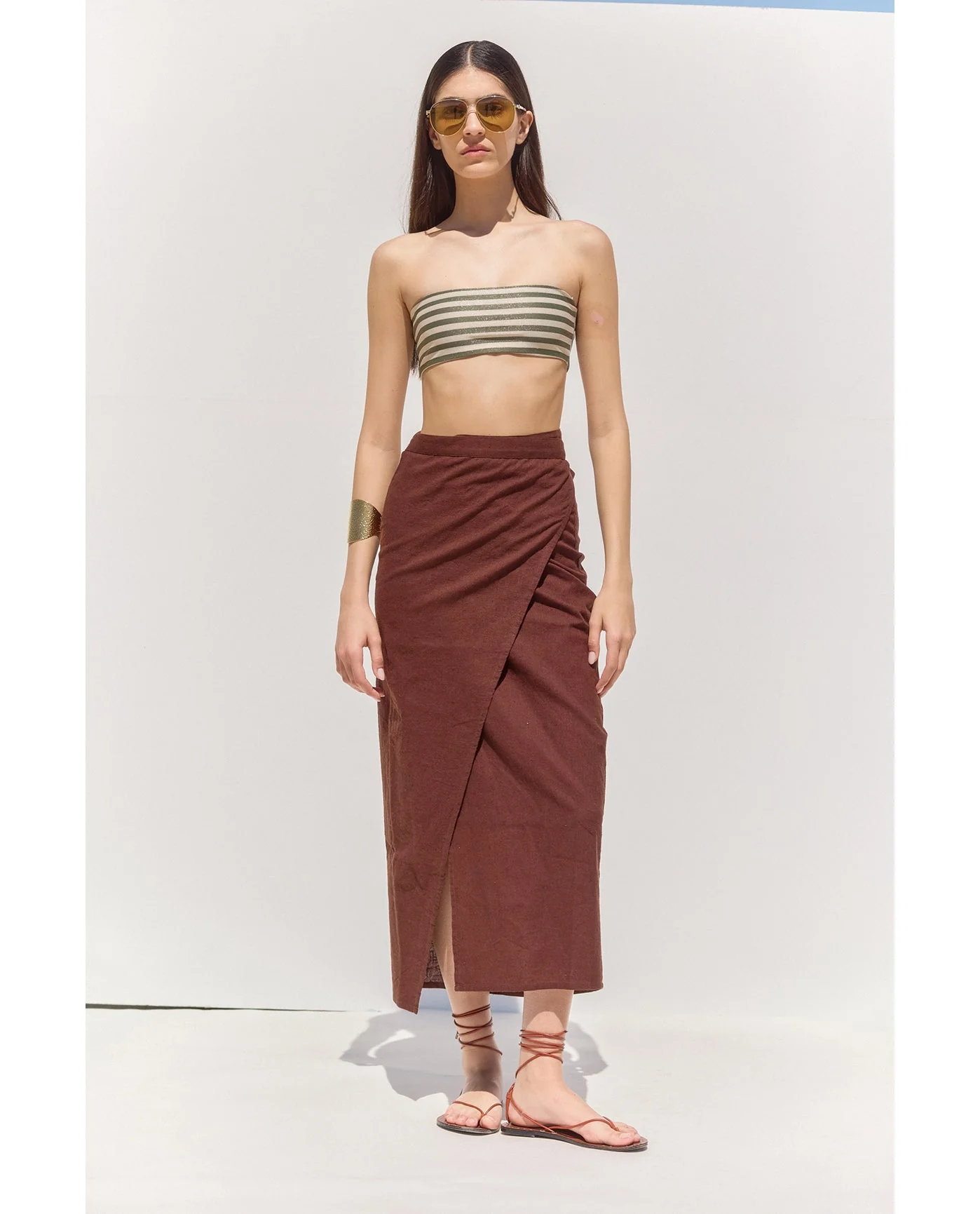 Terra Sarong Style Wrap Skirt Cover-Up - Image 3