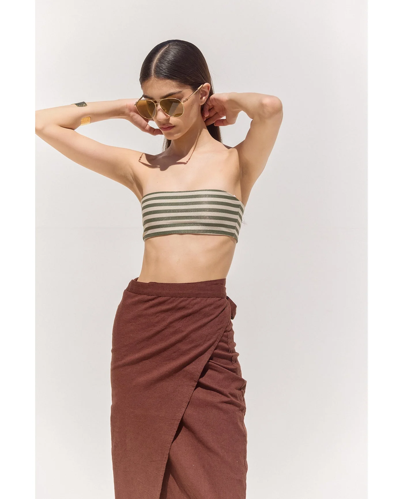 Terra Sarong Style Wrap Skirt Cover-Up - Image 4