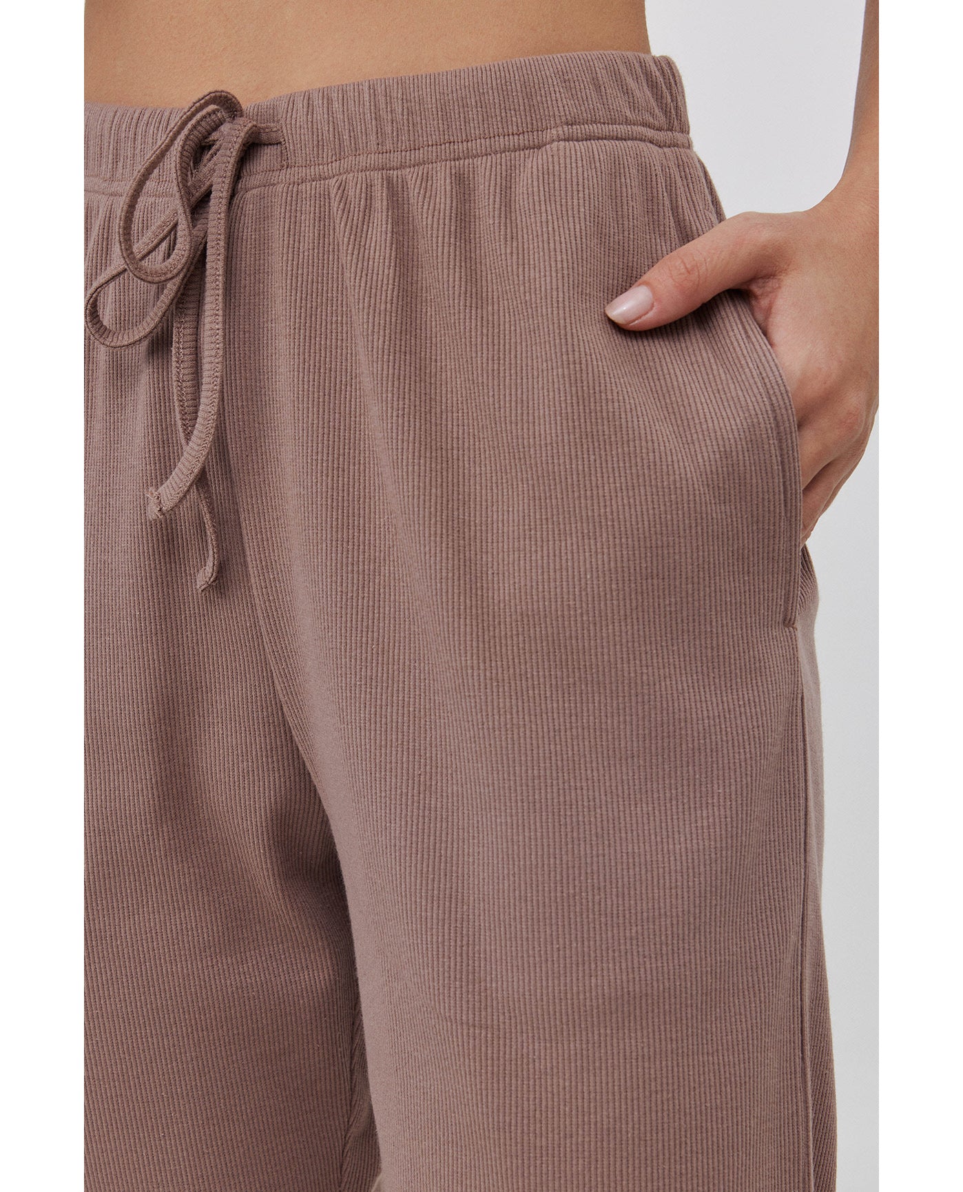 Sandy Days Loungewear Jogger Bottoms -Coffee - Image 4
