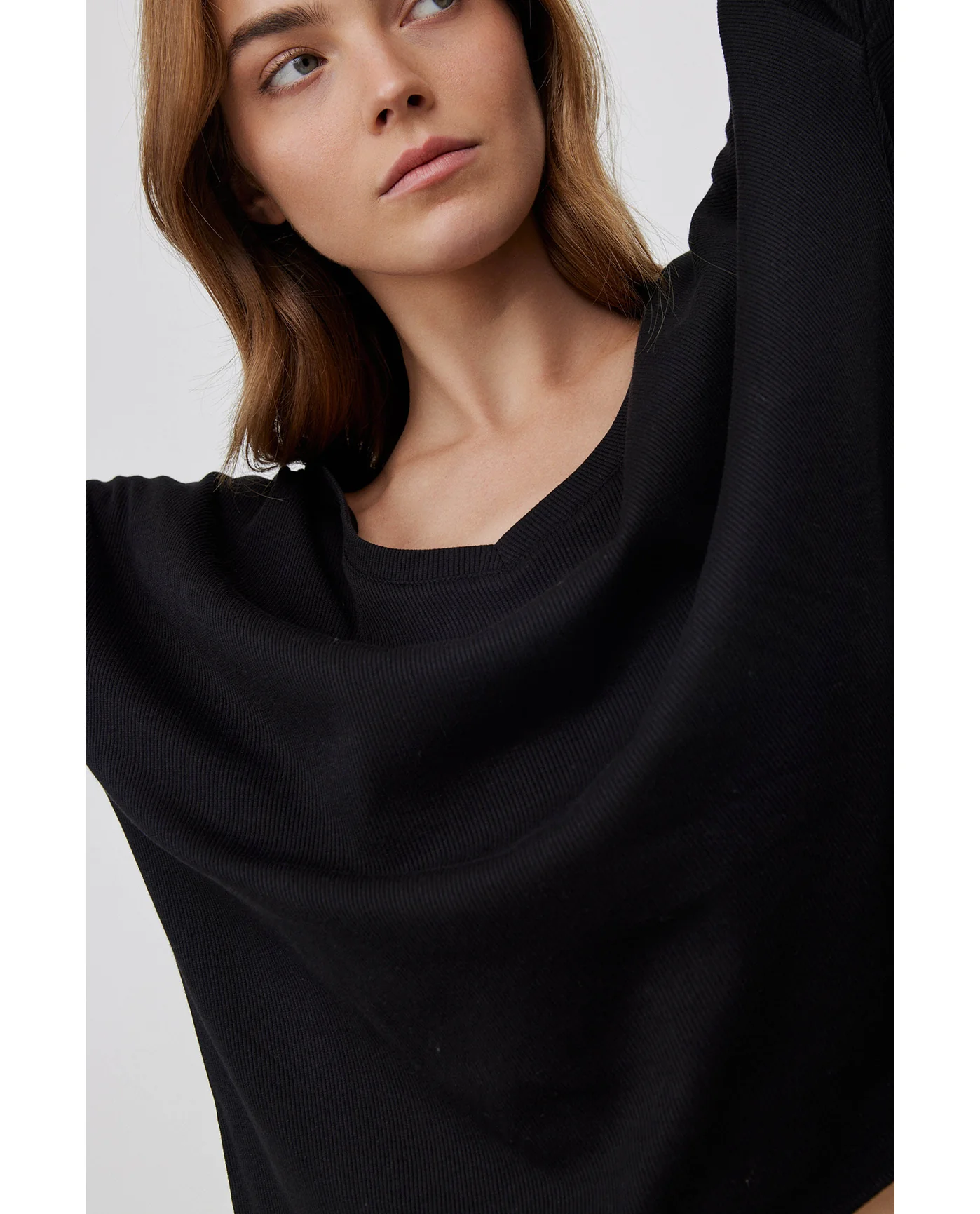 Sandy Days Loungewear Top -Black - Image 4