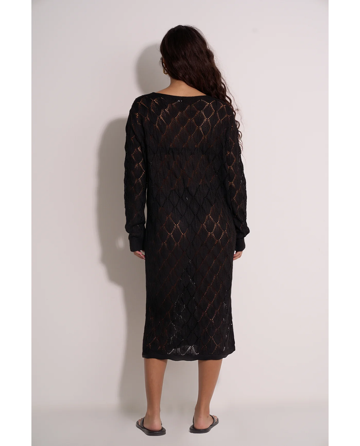 Santorini Crocheted Midi Cover-Up - Image 2