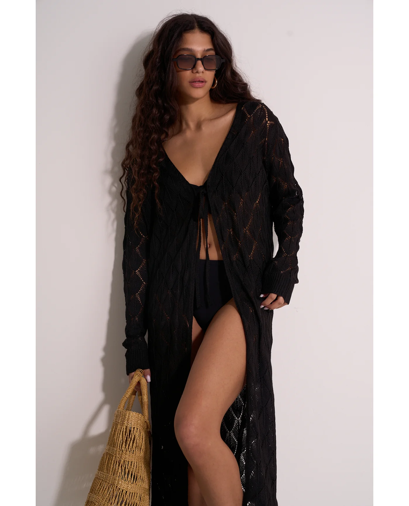 Santorini Crocheted Midi Cover-Up - Image 3