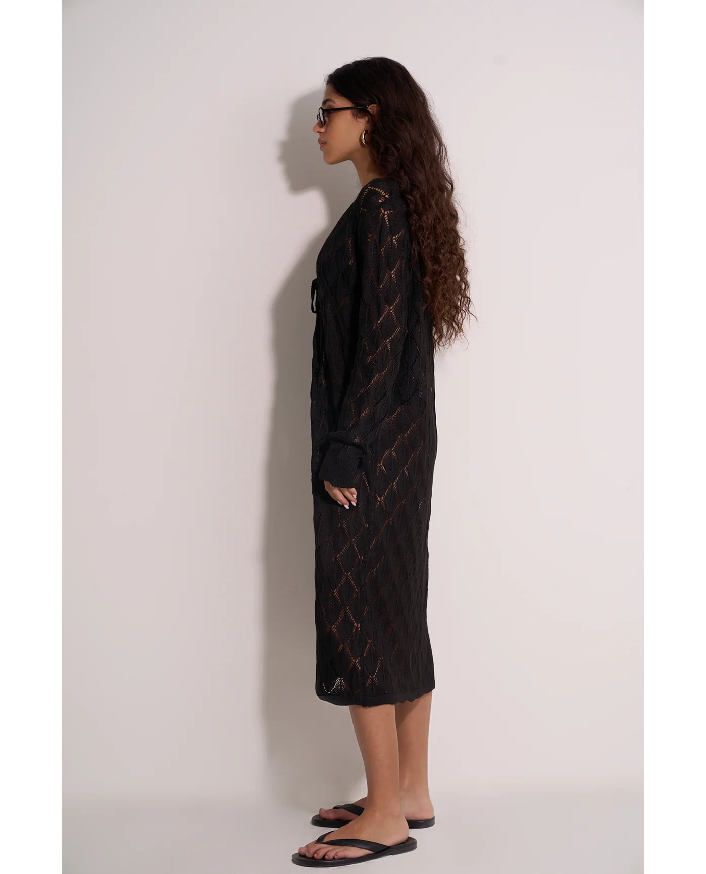 Santorini Crocheted Midi Cover-Up - Image 4