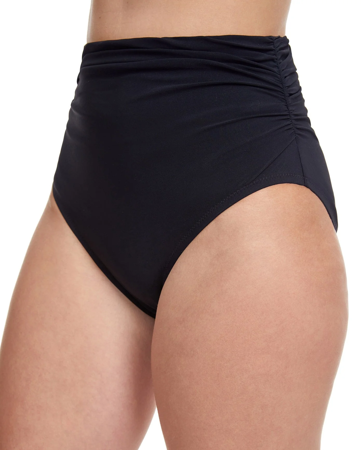 Tutti Frutti Shirred High Waist Swim Bottom
