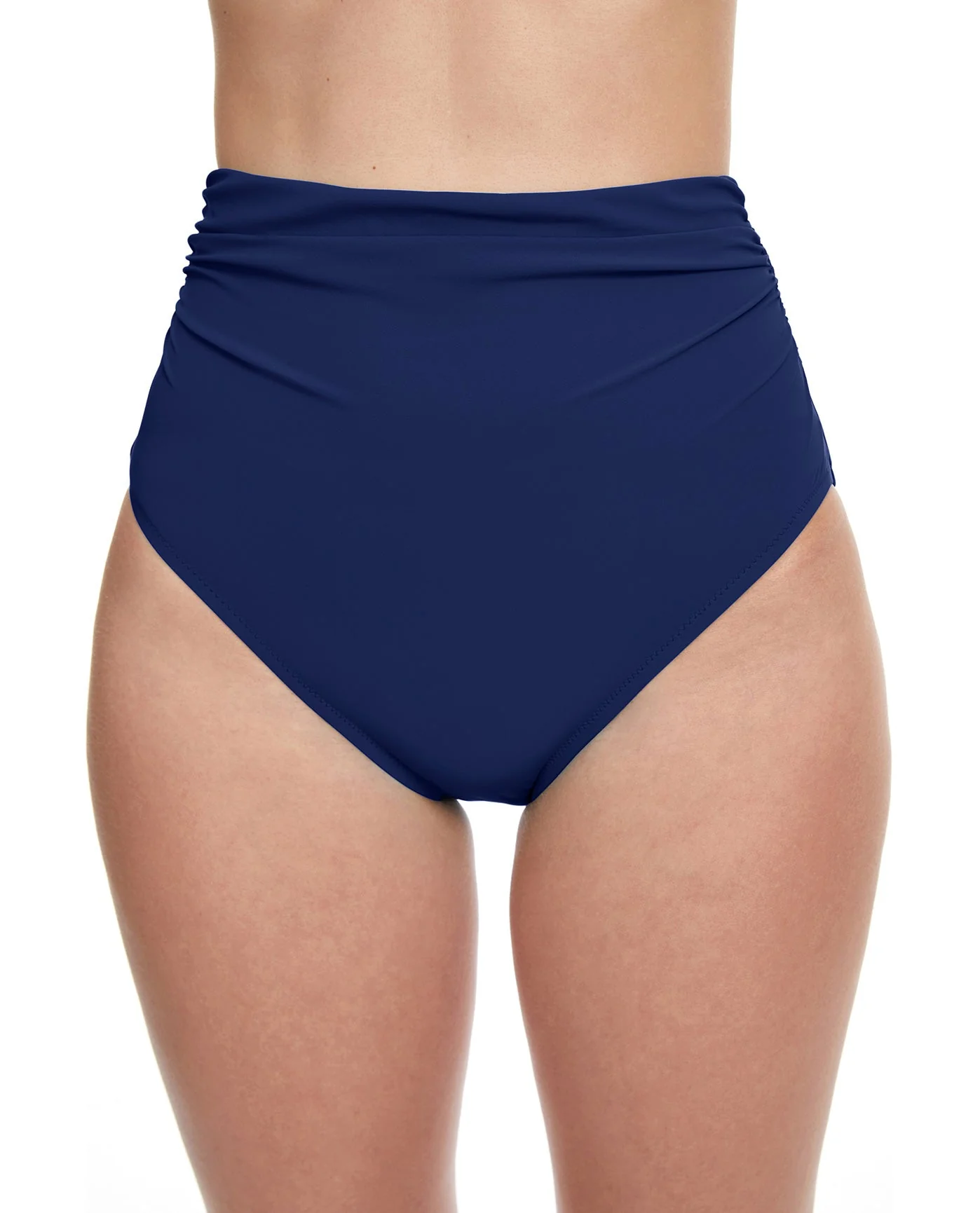 Tutti Frutti Shirred High Waist Swim Bottom