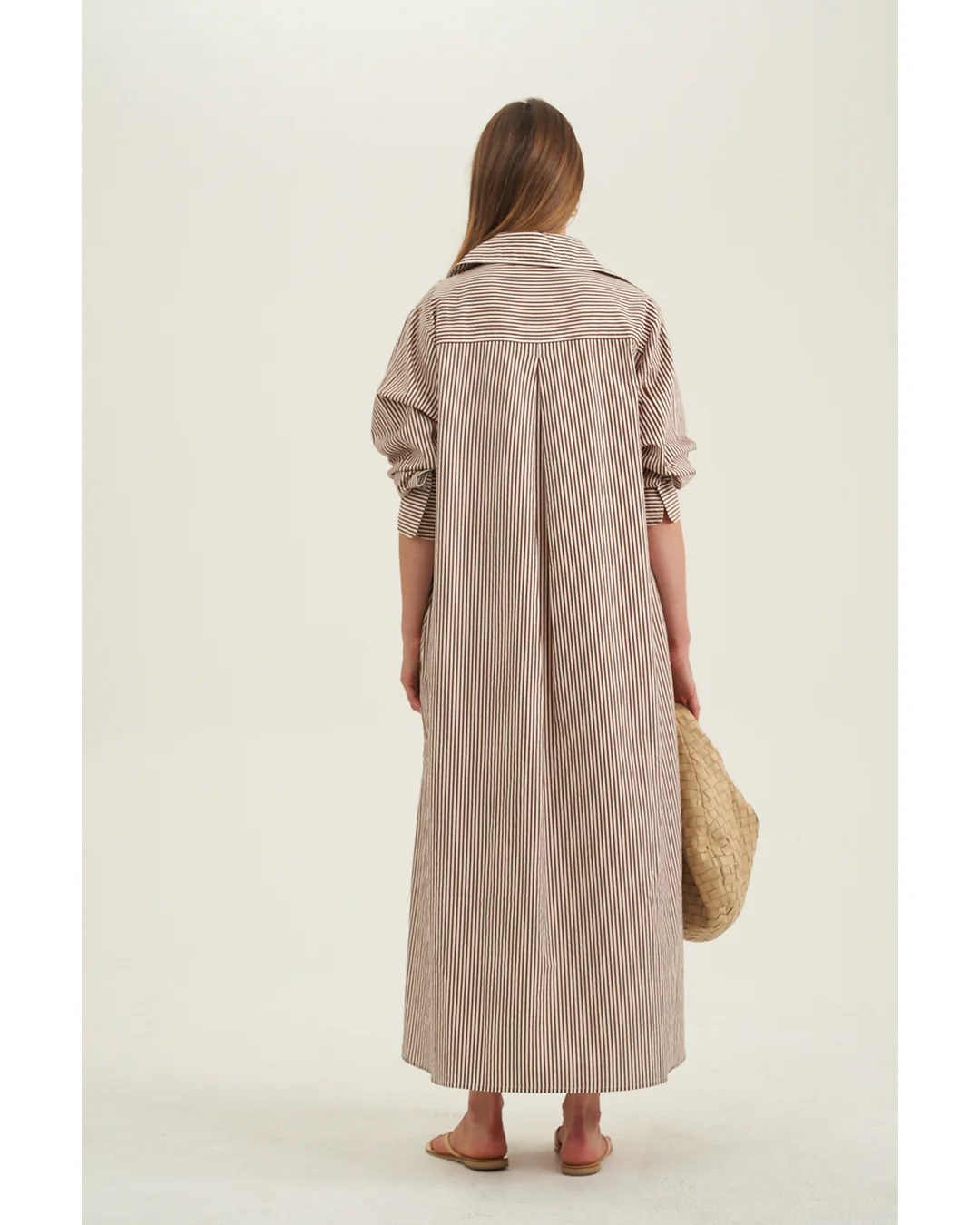 Cotton Shirt Dress - Image 4