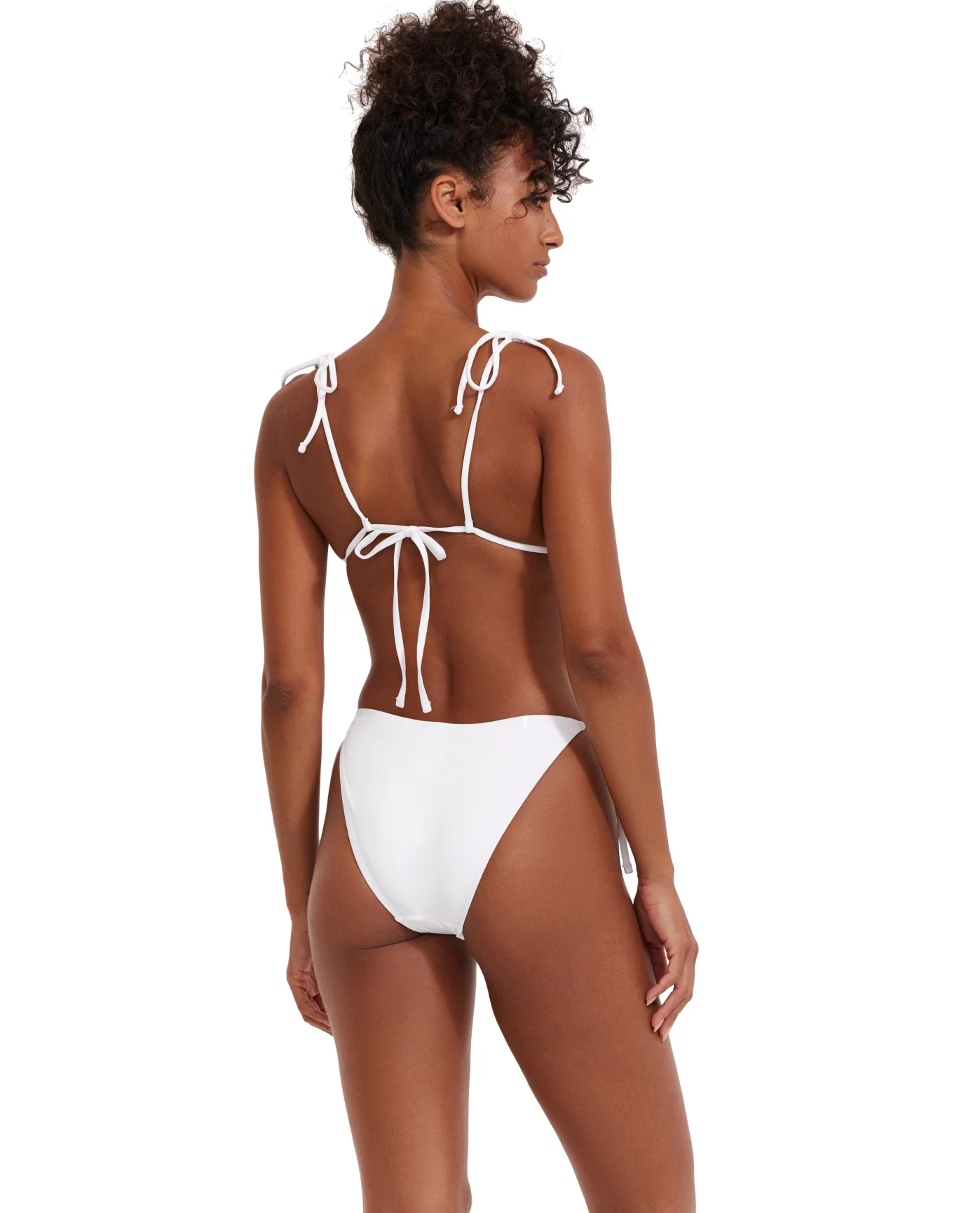 Solid Triangle Bikini Top - Image 3