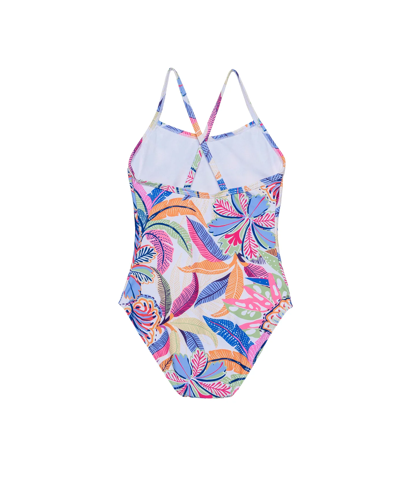 Tropic Fun Criss Cross Back One Piece-Multi - Image 2