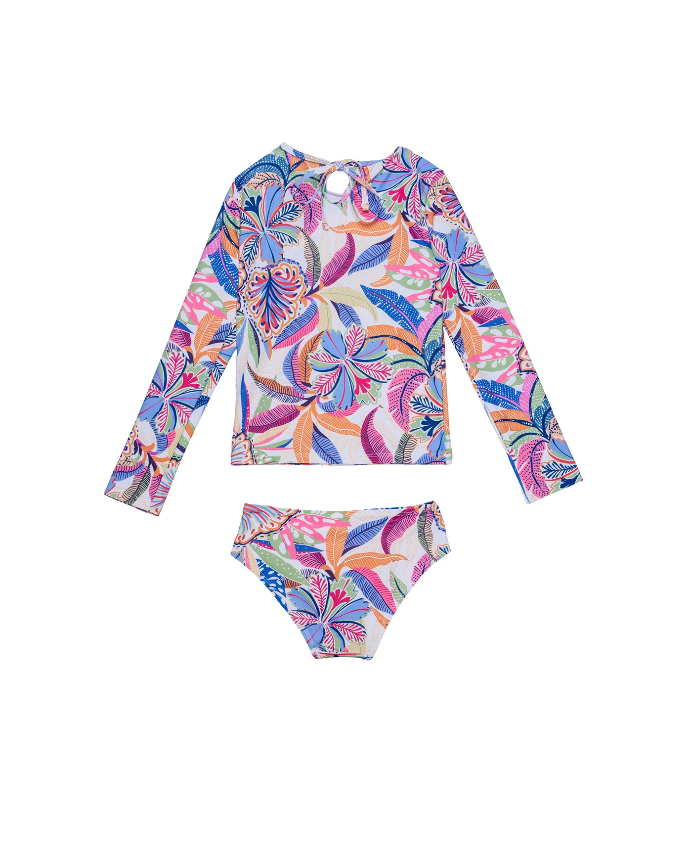 Tropic Fun Long Sleeve Rash Guard Set-Multi - Image 2